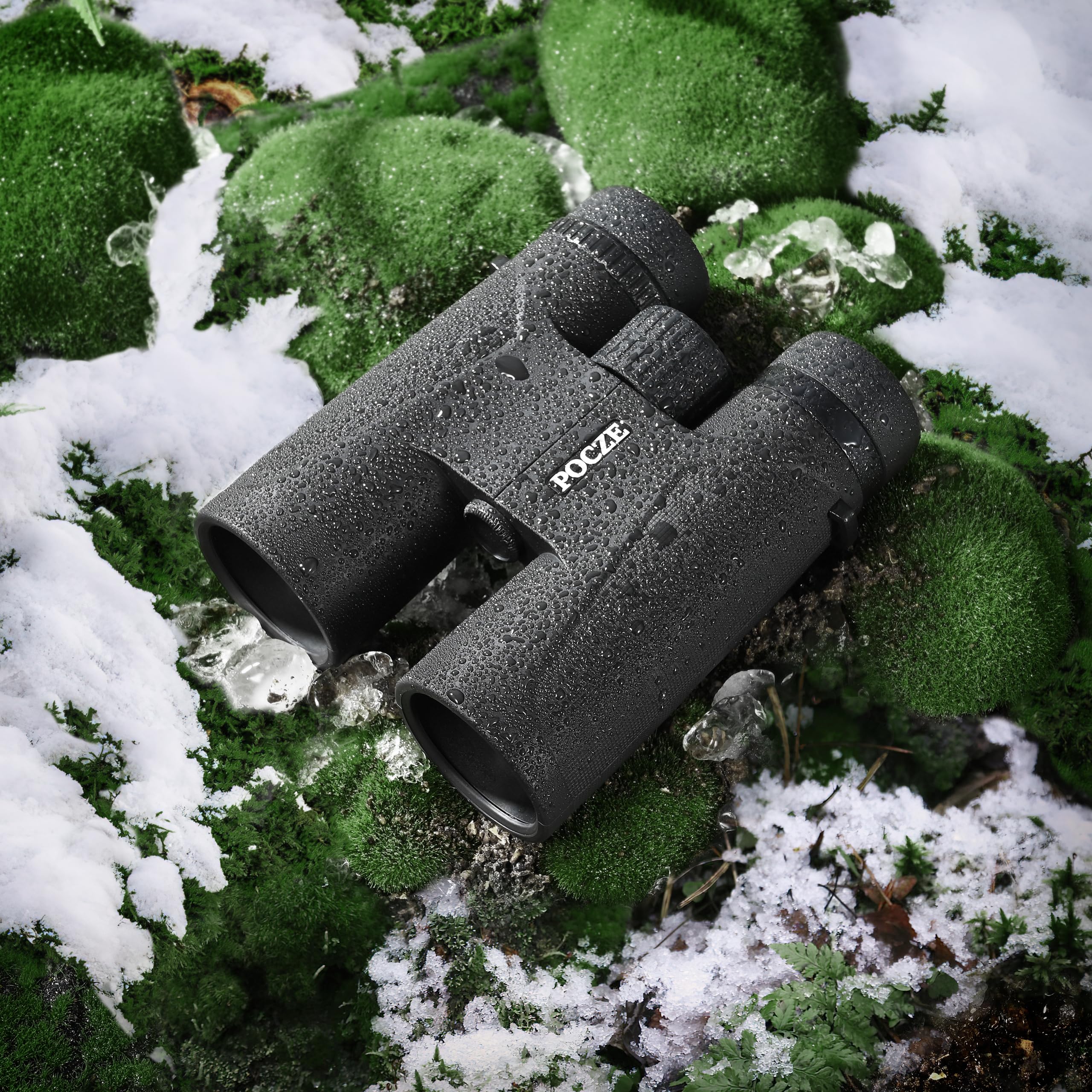 Binoculars for Adults, 12x42 Waterproof and Durable Binoculars with Multi-coated Optics and Protective Rubber Armor, Lightweight Binocular for Bird Watching, Outdoor Sports, Hunting, Travel - Image 5