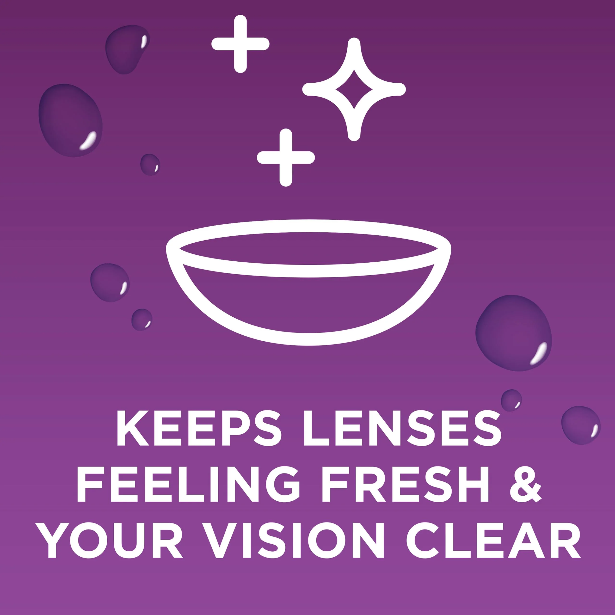 Blink-N-Clean Lens Drops, Rewetting Drops for Contact Lenses, Instant Dry Lens Moisturizing, for Soft & RGP Lenses, 0.5 fl oz Cleaning 10 mL - Image 2