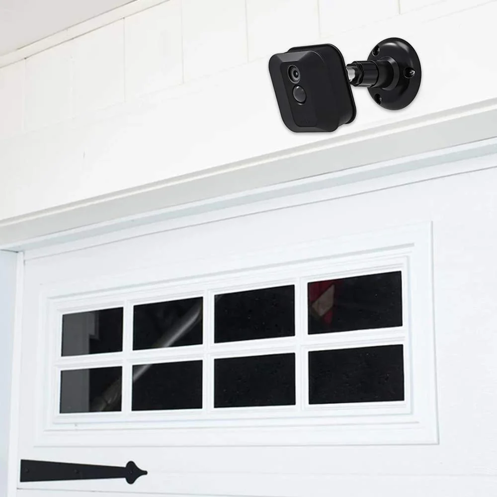 Blink XT / XT2 Camera Mount, 360 Degree Adjustable Indoor/Outdoor Wall Mount Bracket for Blink Home Security System Black 3 Pack - Image 9