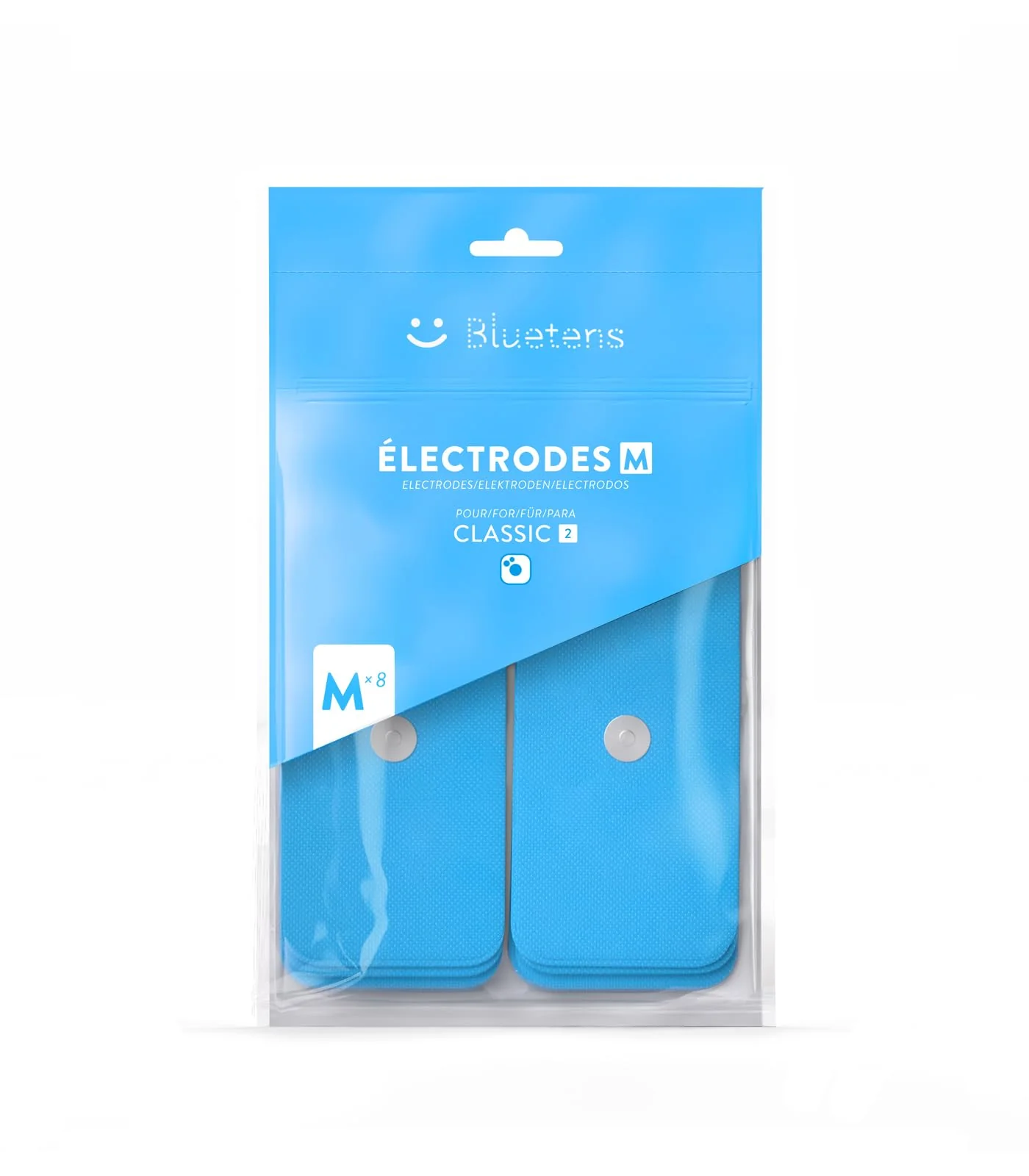 Bluetens Classic 2 M8 - Pack of 8 Electrodes M