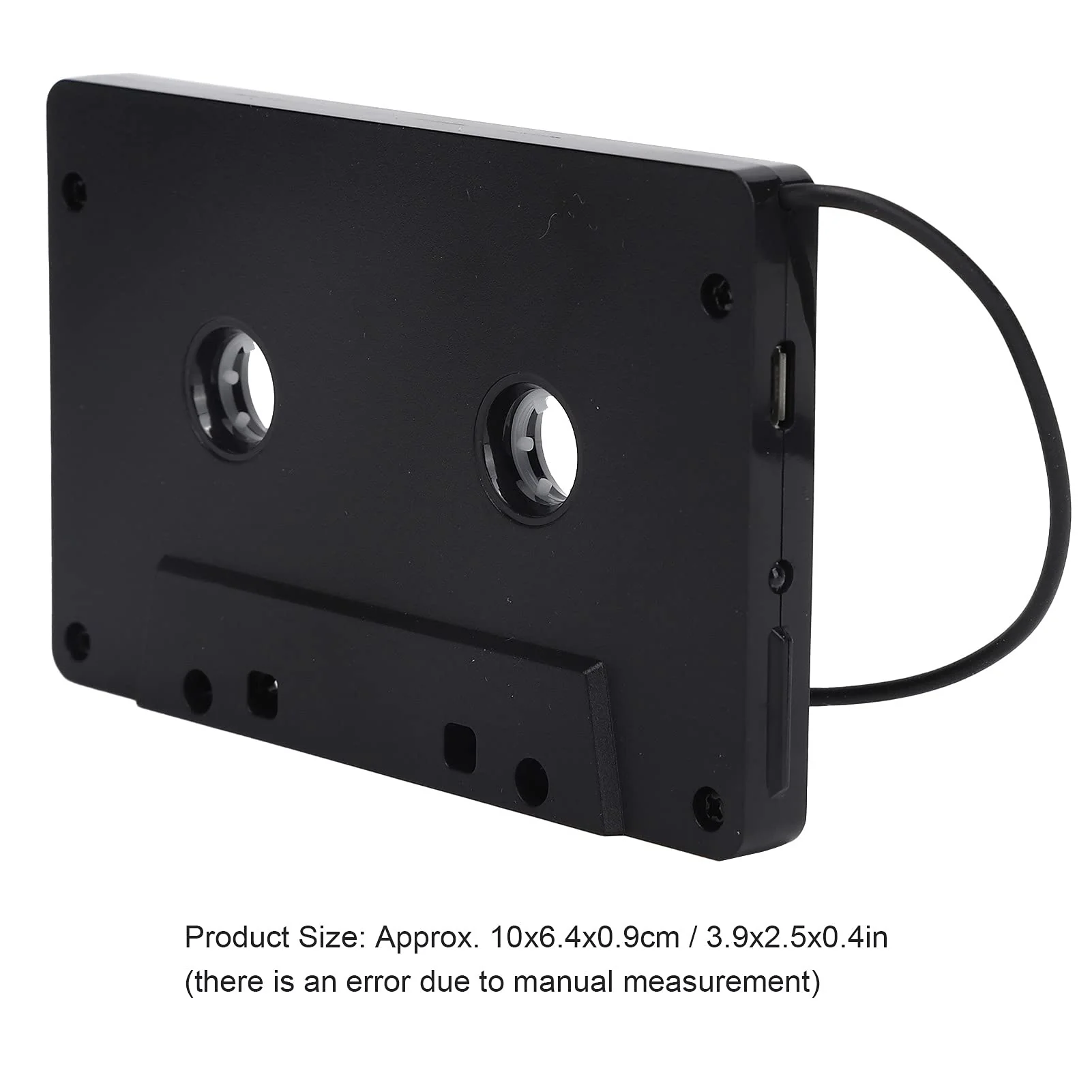 Bluetooth Cassette Adapter, Built‑in Microphone Bluetooth 5.0 MP3 Player LED Indicator Car Tape Converter USB Charging for Car - Image 4