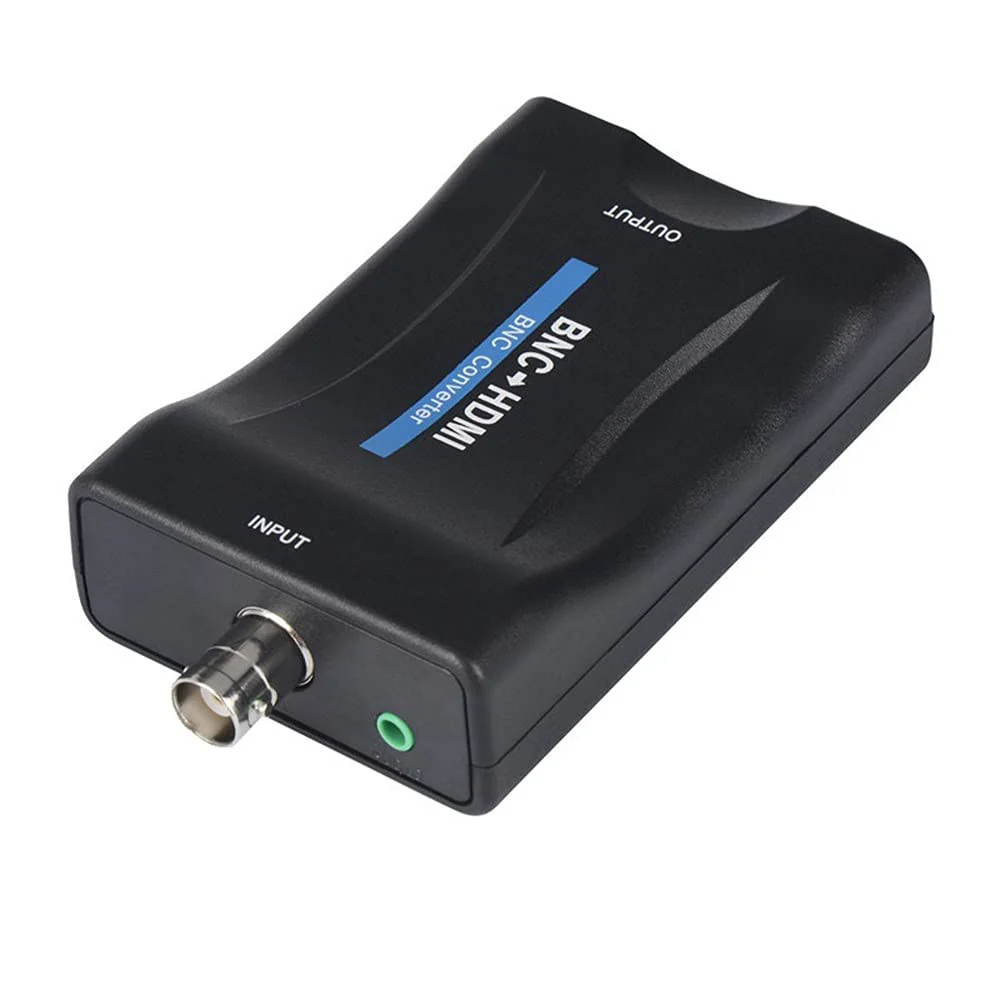 BNC to HDMI Converter Adapter Female CVBS BNC HDMI Coax Connector Coaxial Composite Analog Video Audio Input 1080P Output HDCP Hook Security Camera DVRs Surveillance CVR AC1420 CCTV for Monitor HD TV - Image 5