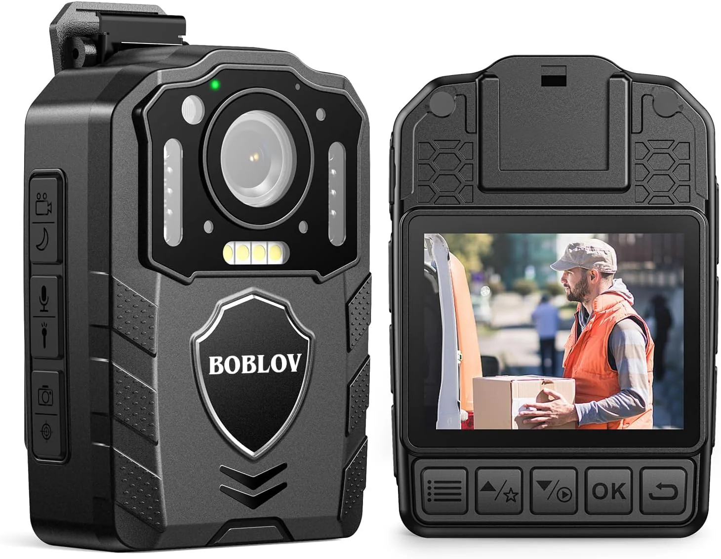 BOBLOV KJ25 1080p Camcorder, 3000mAh Support 13Hrs Recording, Body Camera provided Night Vision, Hiking, Walk, Law Enforcement, and Pet Walking(Card not Included) KJ25 ONLY - Image 7