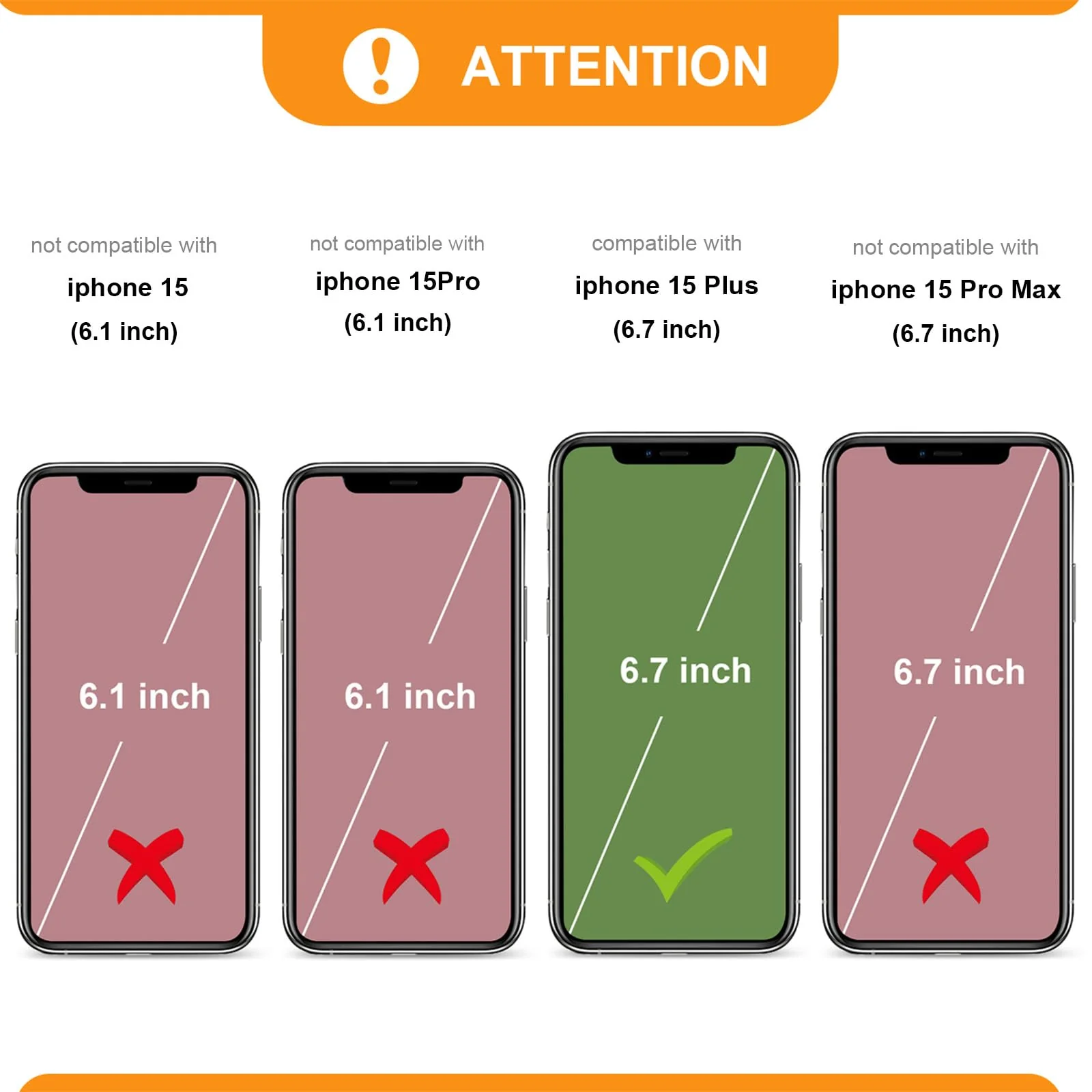 Bocasal Crossbody Wallet Case for iPhone 15 Plus, RFID Blocking PU Leather Zipper Handbag Purse Flip Cover, Kickstand Folio Case with Card Slots Holder Wrist Strap Lanyard 5G 6.7 Inch (Rose Gold) Rose Gold - Image 2