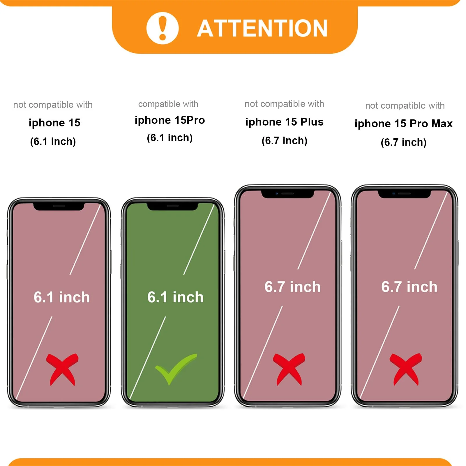Bocasal Crossbody Wallet Case for iPhone 15 Pro, RFID Blocking PU Leather Zipper Handbag Purse Flip Cover, Kickstand Folio Case with Card Slots Holder Wrist Strap Lanyard 5G 6.1 Inch (Black) Black - Image 2