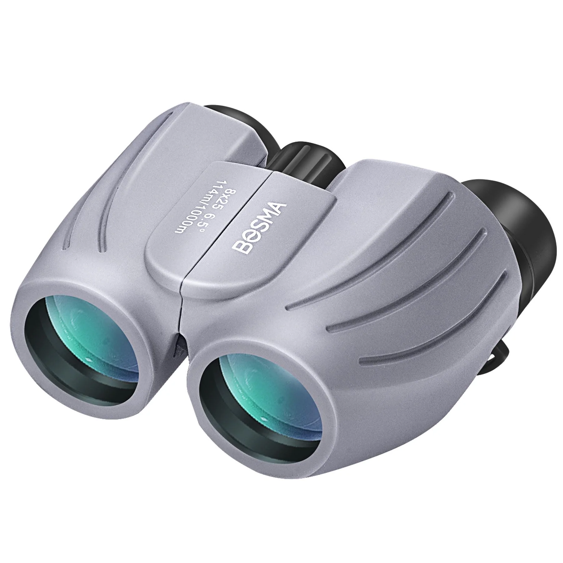 BOSMA 8x25 High-Definition Compact Binoculars, BAK4 Prism, Wide Eyepiece, Waterproof, for Birdwatching and Outdoor Adventures, 2m Close Focus, Perfect for Adults and Kids