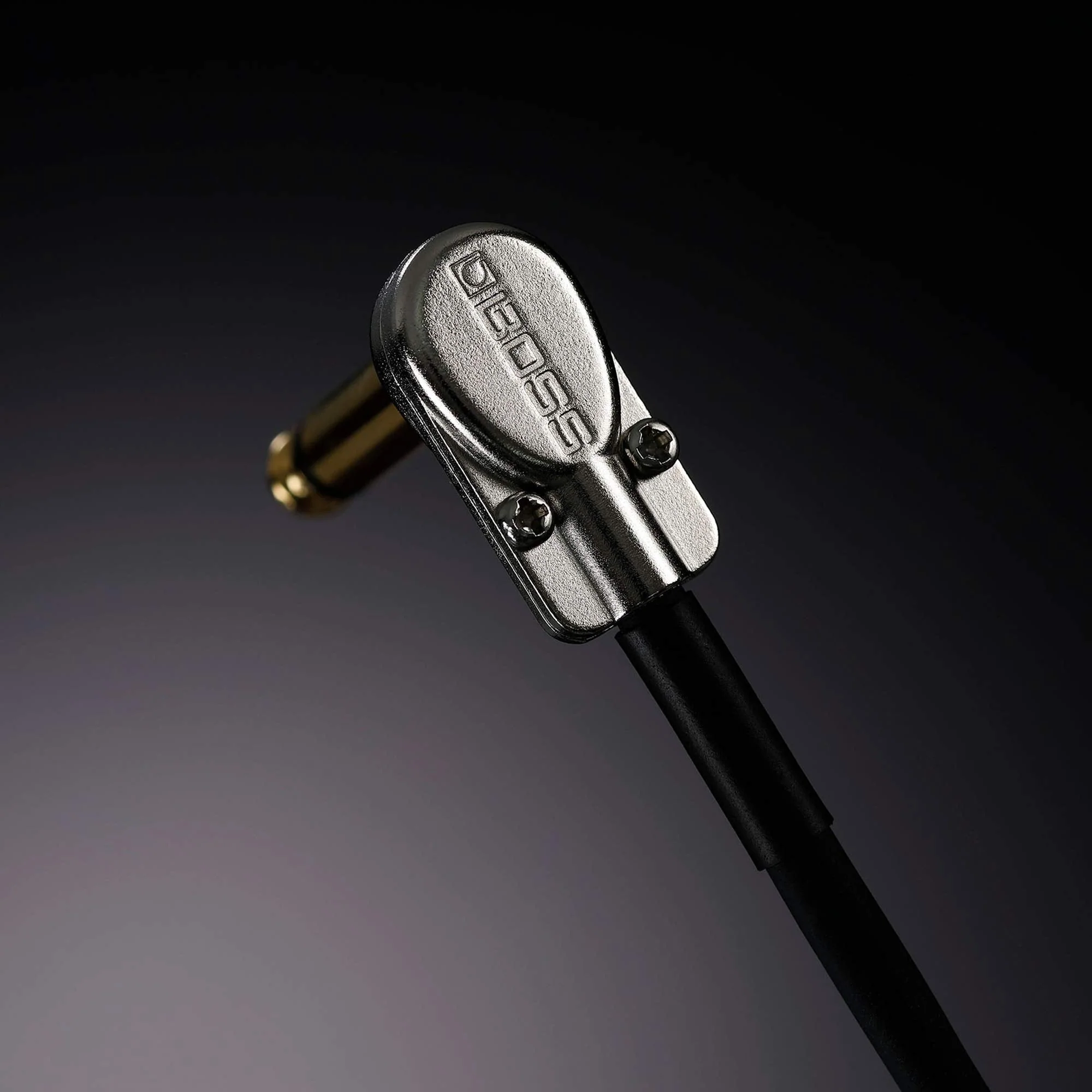 BOSS Bpc-4 – 4In/10Cm Length – Space-Saving Pedal Patch Cable with Slimline Pancake Plugs for Pedalboards - Image 4