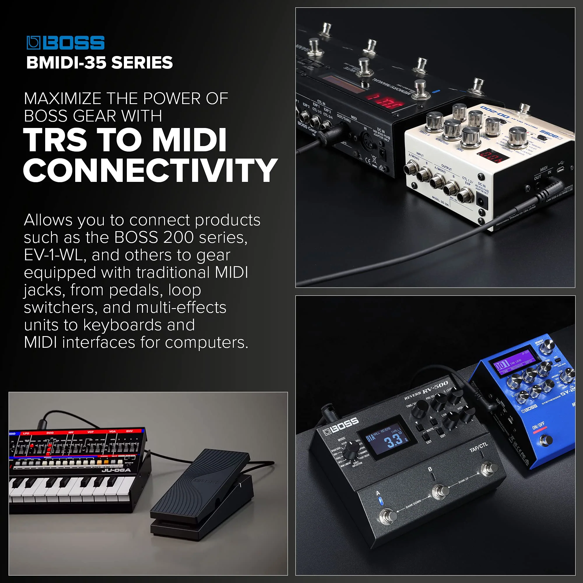 BOSS MIDI Cable (BMIDI-2-35) - Image 3