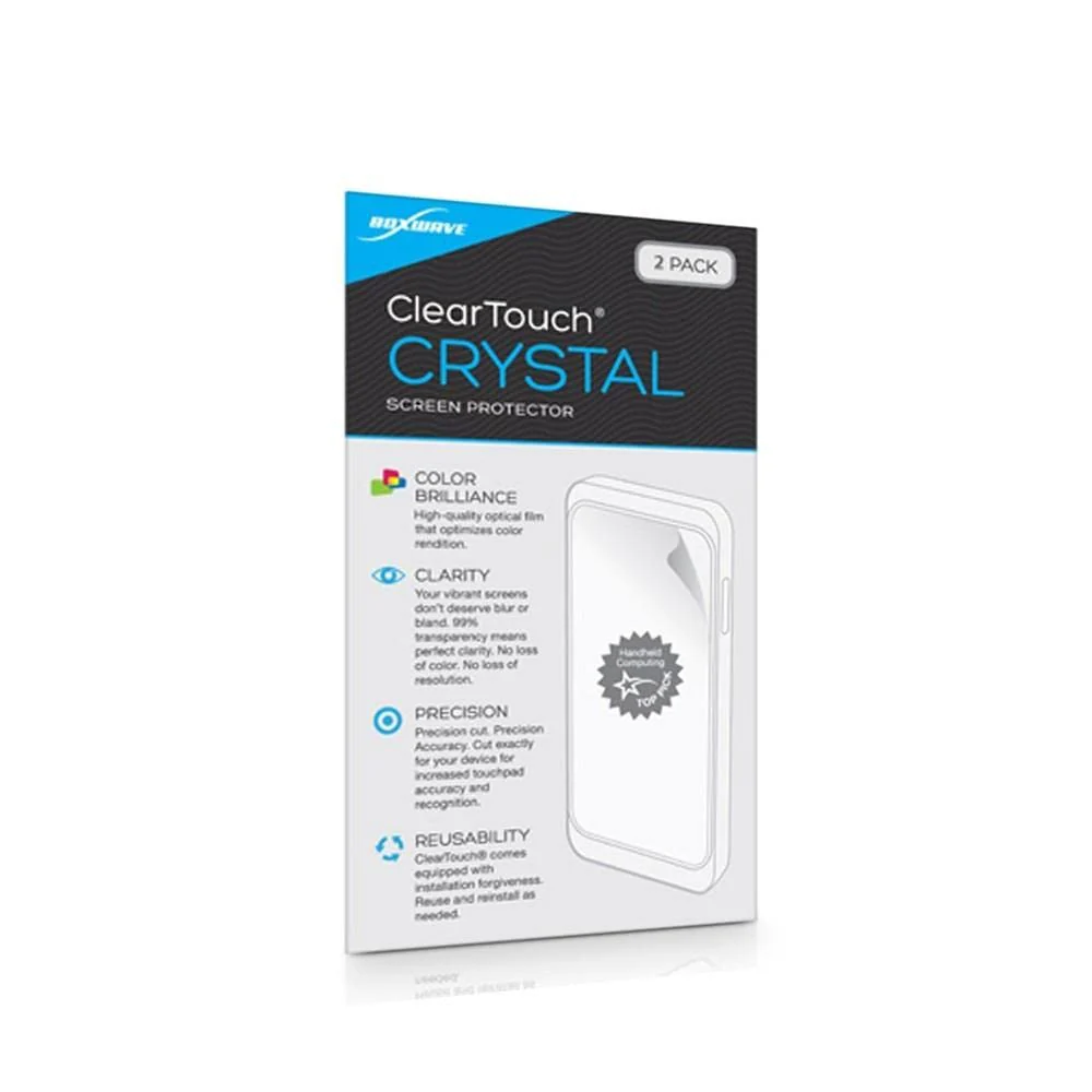 BoxWave Screen Protector Compatible with 1010music Blackbox - ClearTouch Crystal (2-Pack), HD Film Skin - Shields from Scratches for 1010music Blackbox Crystal Clear (2-Pack) - Image 3