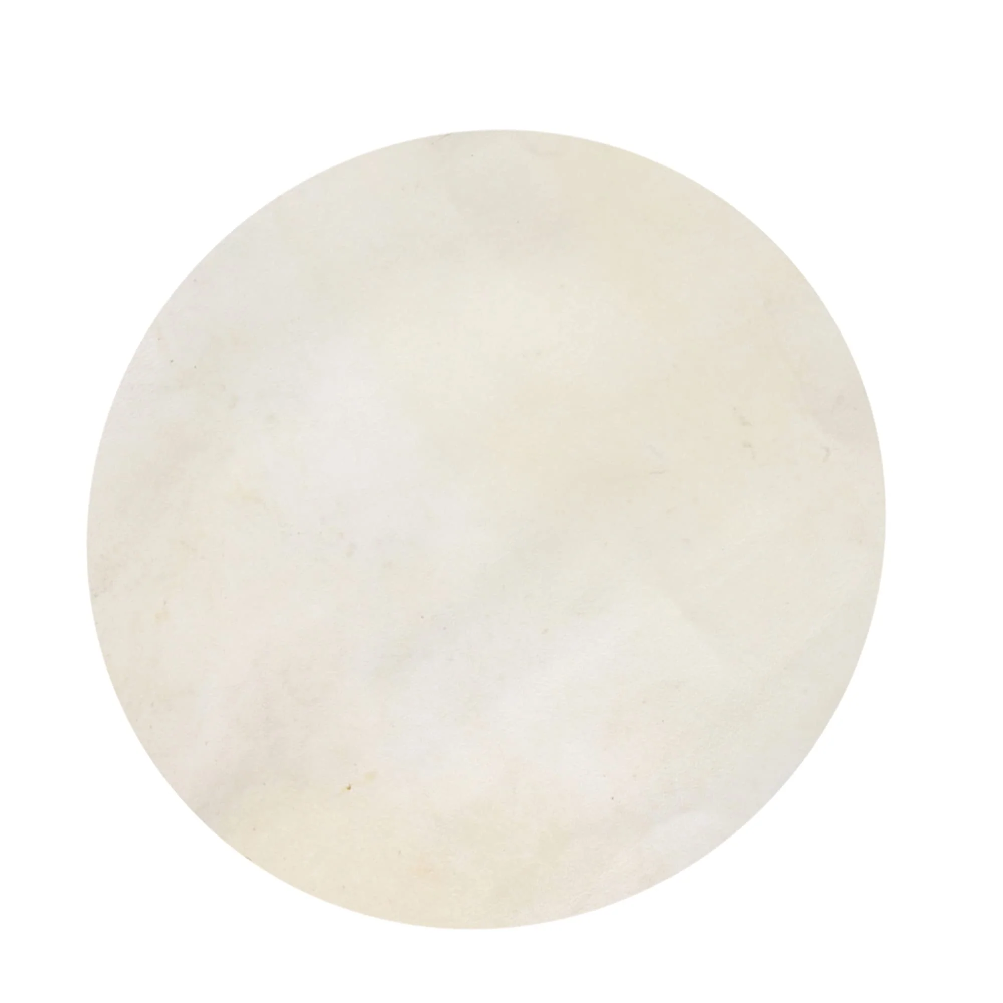 BQLZR 35cm Diameter Goat Skin Round Drums Head for Bongo Drum Parts Beige Pack of 2 - Image 2