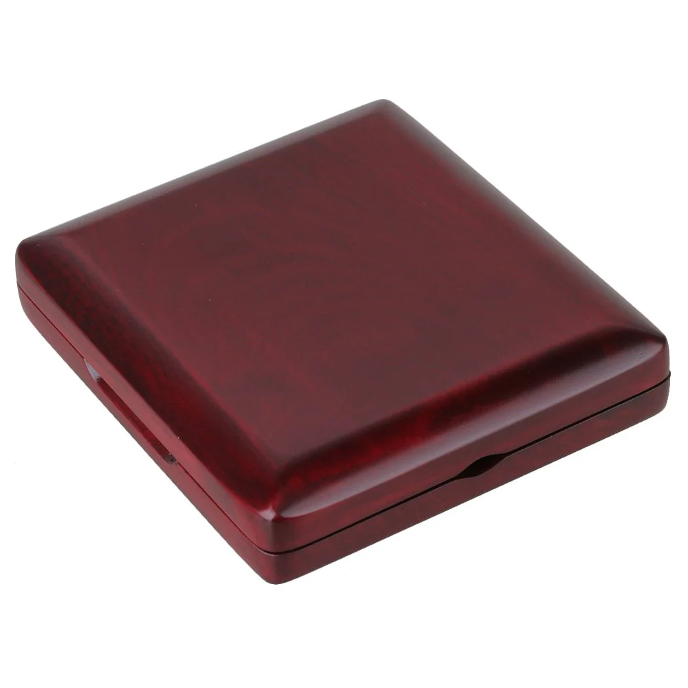 BQLZR Bassoon Reed Storage Case with Soft Velvet Wood Bassoon Reed Case Holds 4 Reeds Holder Box Bassoon Musical Instrument Storage Box