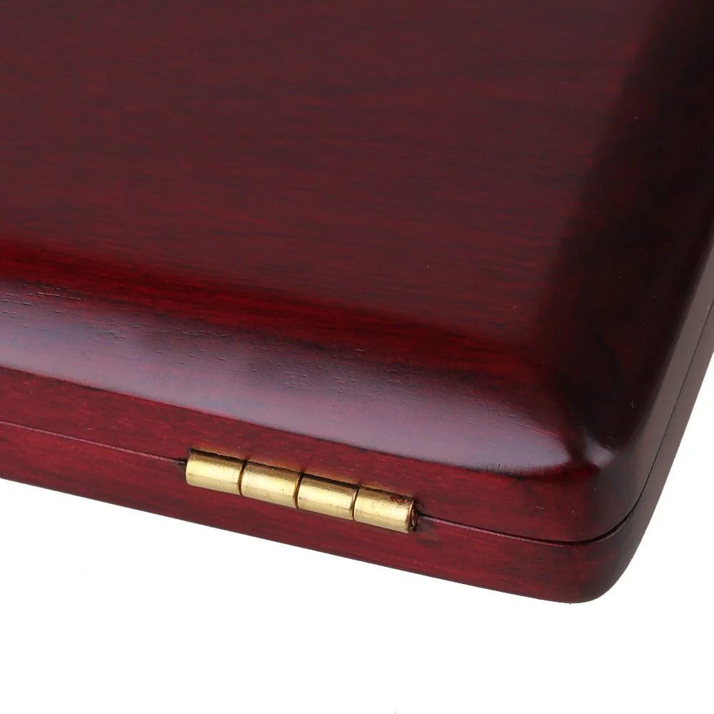 BQLZR Bassoon Reed Storage Case with Soft Velvet Wood Bassoon Reed Case Holds 4 Reeds Holder Box Bassoon Musical Instrument Storage Box - Image 4
