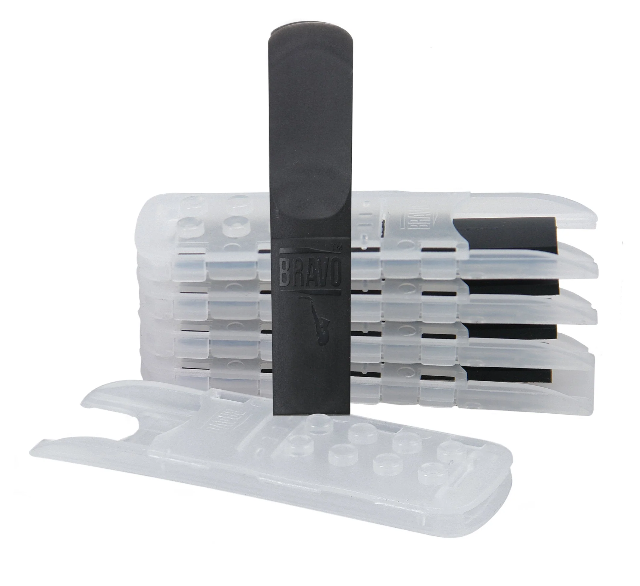 Bravo Synthetic Reeds for Alto Saxophone - Strength 2.0, Model BR-AS20 Alto Sax Reed- Strength 2.0 - Image 2