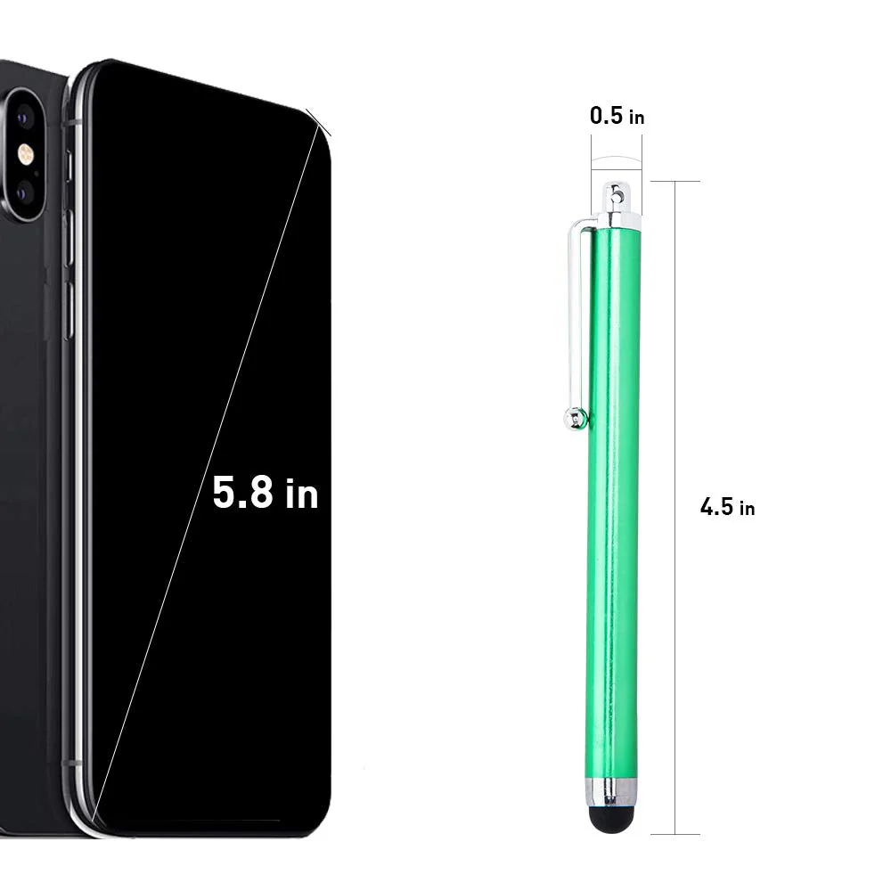 Briout Stylus Pens for Touch Screens, 36 Pack Capacitive Touch Screen Stylus for iPad, iPhone, Tablets, Samsung, Kindle Touch All Universal Touch Screen Devices (12 Multicolor) - Image 2