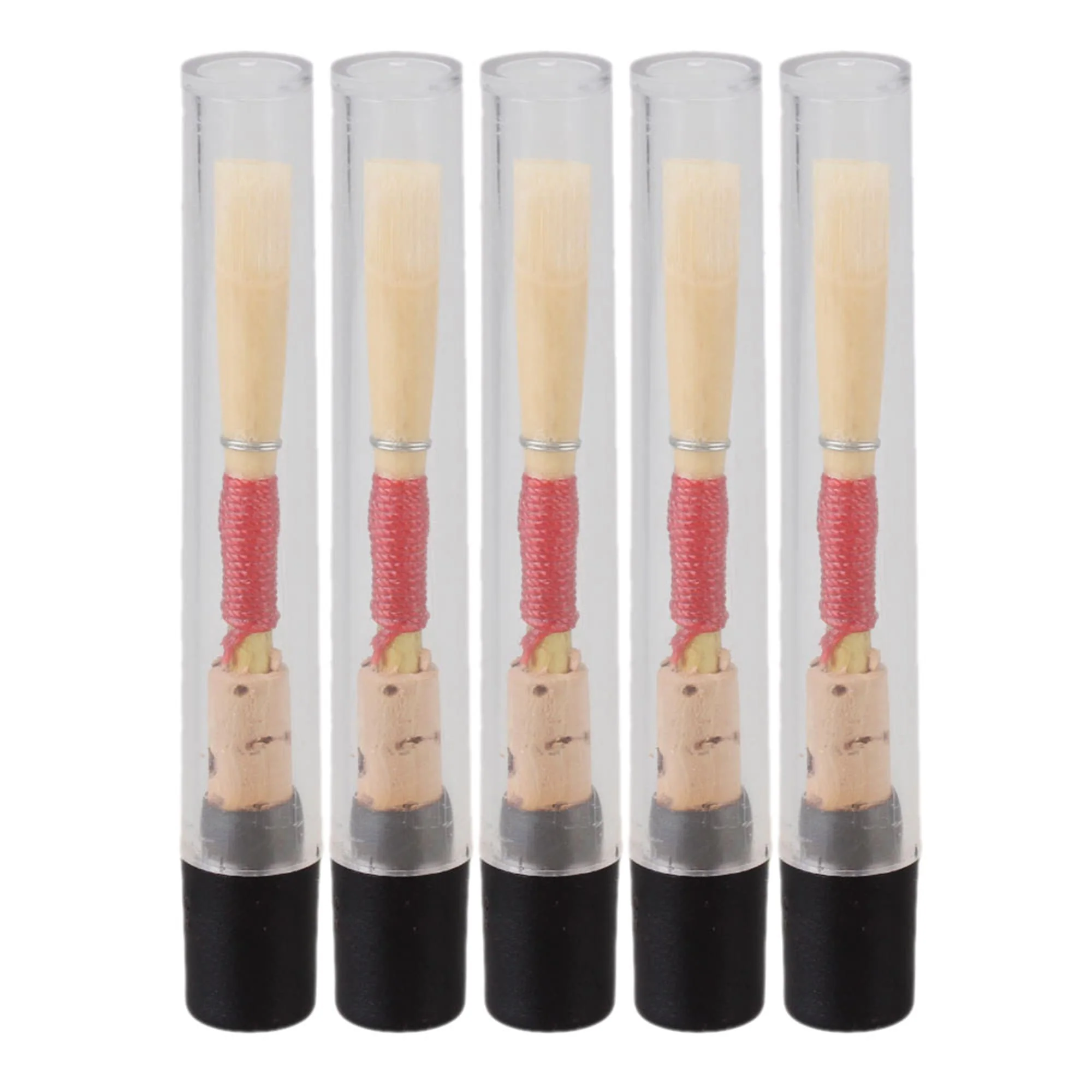 Bstinay 5PCS Oboe Reeds Bamboo Material Oboe ReedsWoodwind Instruments Accessories German Style