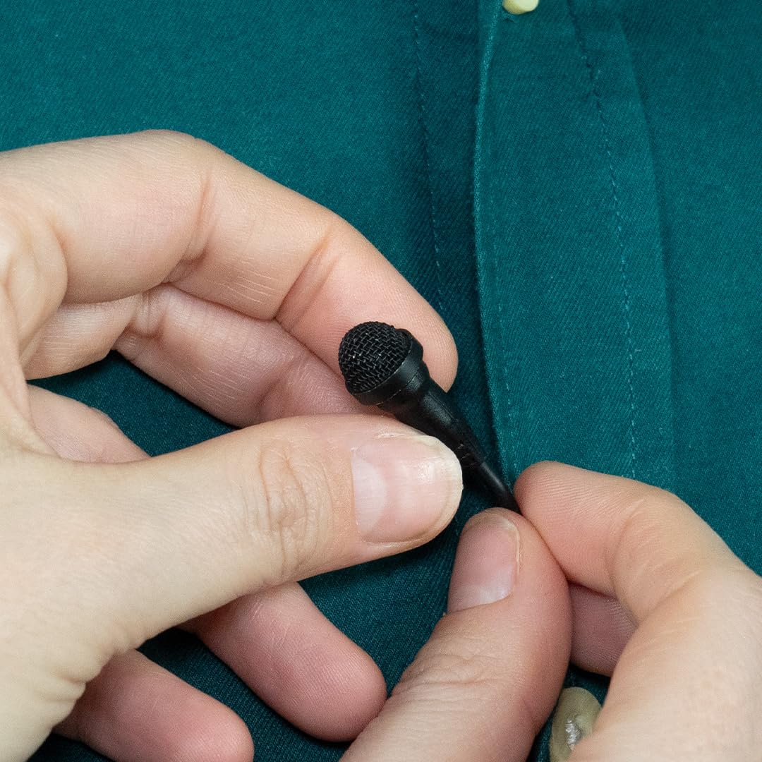 Bubblebee Mic Hiding Kit - Compatible with Sennheiser ME 2 Lavalier Microphone, Noise & Wind Reduction Dead Cat Wind Muff Cover & Case for Content Creators, Videographers, Audio Engineers & Filmmakers - Image 7
