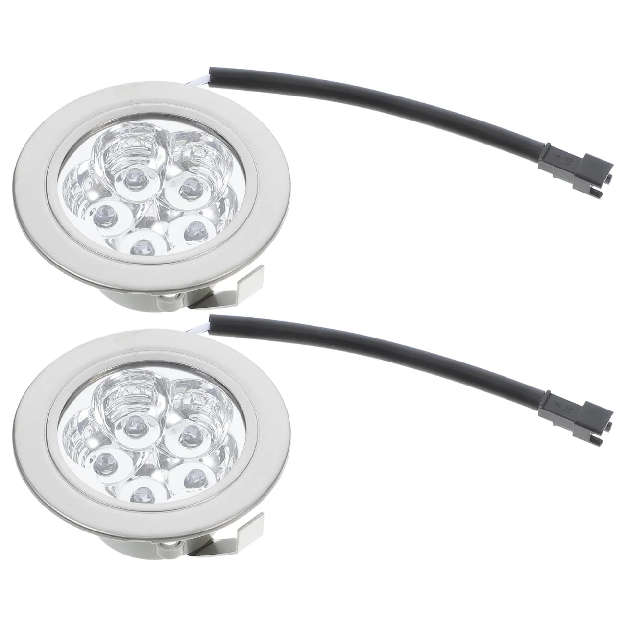 BUGUUYO Cooker Hood Light Fridge Lamp Cooker Hood Lamp LED Bulb Cooker Hood Cool Kitchen Light LED Rechargeable Light Bulb Kitchen Stove Lights Plastic Silver