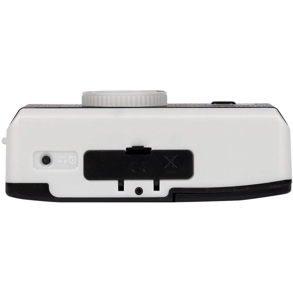 Bundle of Ilford Sprite 35-II Reusable/Reloadable 35mm Analog Film Camera (Black and Silver) with Two Rolls of HP5 Film and Cloth - Image 5