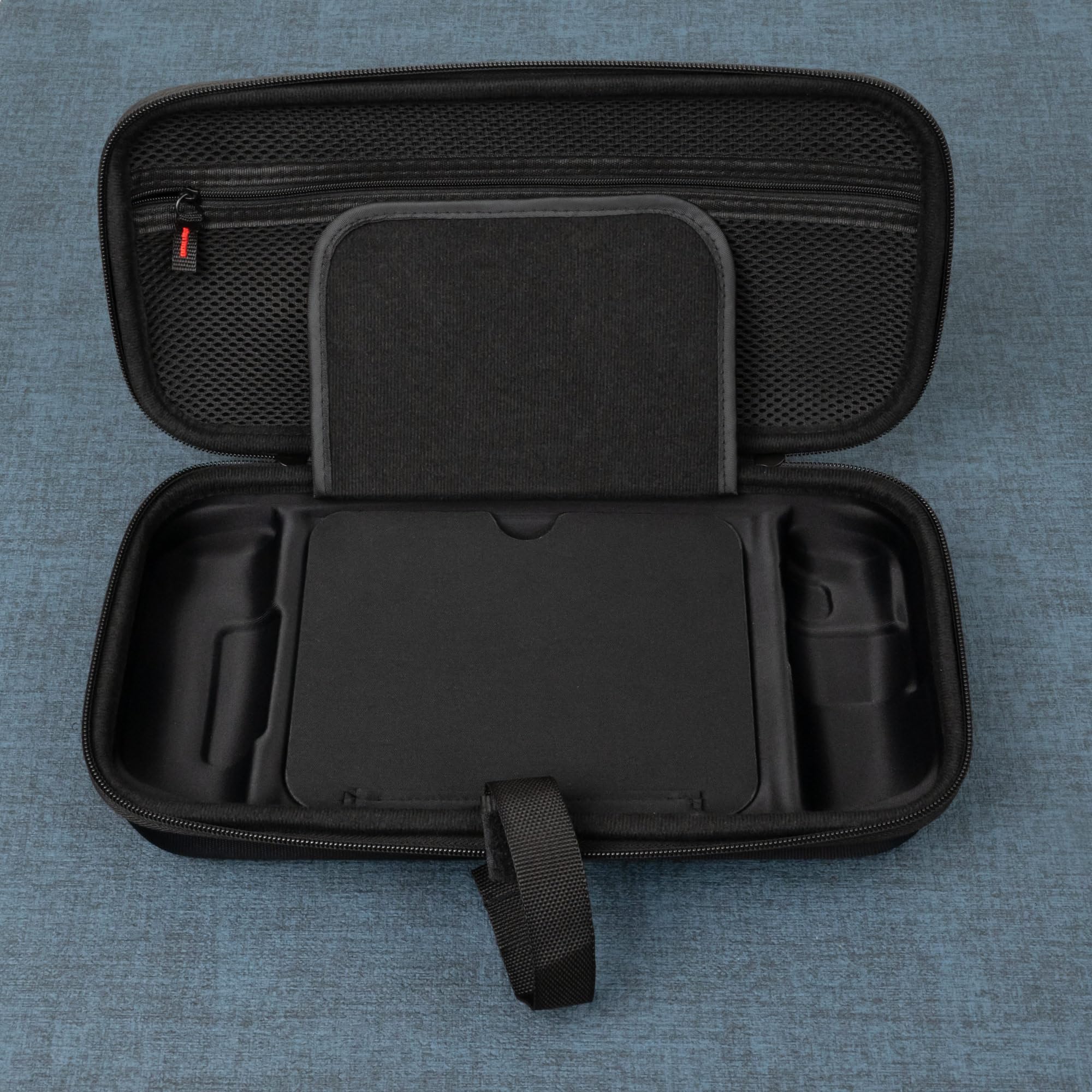 ButterFox Large Carrying Case Bag For Lenovo Legion Go Handheld, Fits Charger, Pocket for large 65W Battery Pack (Black) Black - Image 4