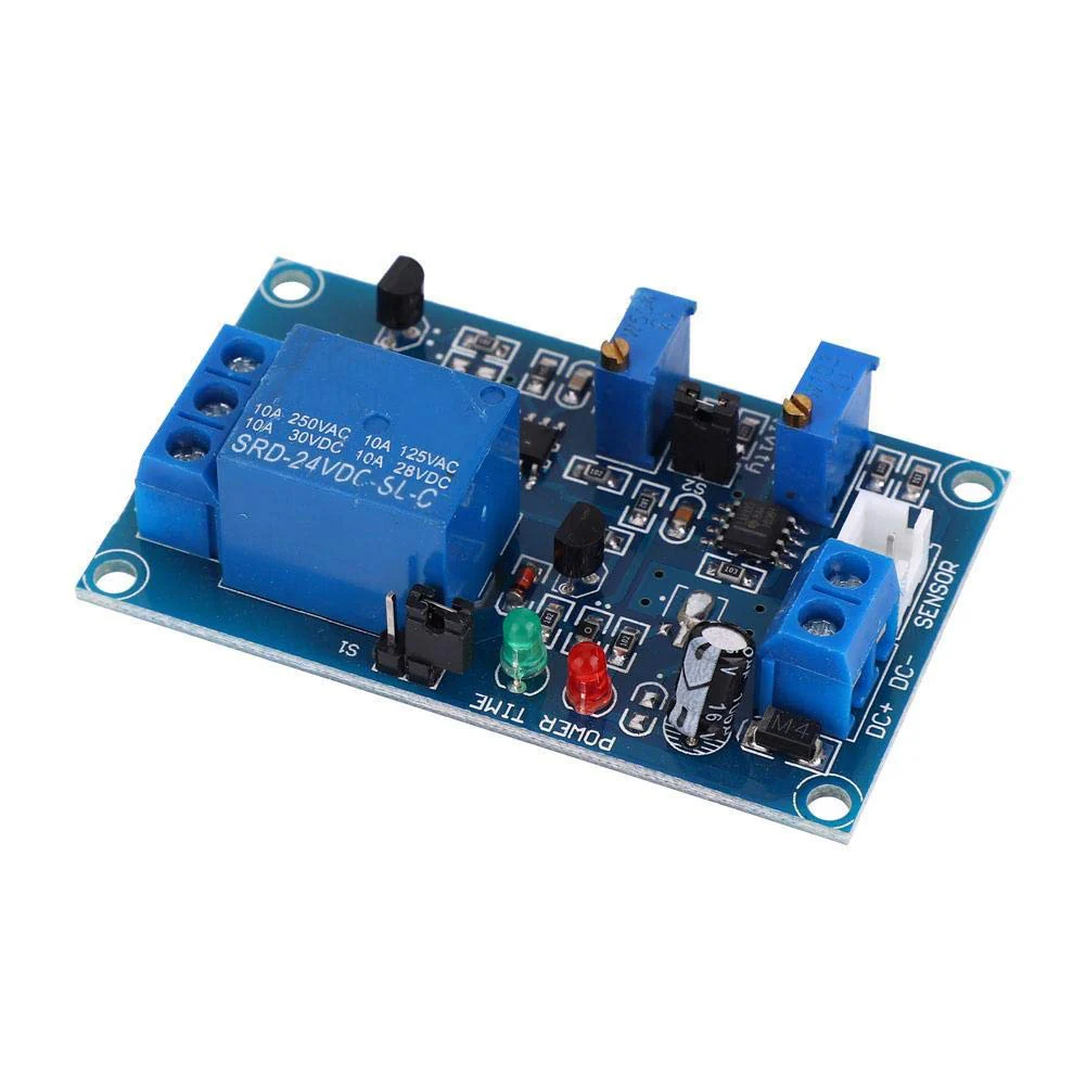 BuyWeek Photoresistor Relay Module, DC 24 V Light Sensor, Light Detection Switch, Adjustable Delay, Photoresistor Relay Module, Photosensitive Sensor (DC 24 V) - Image 9