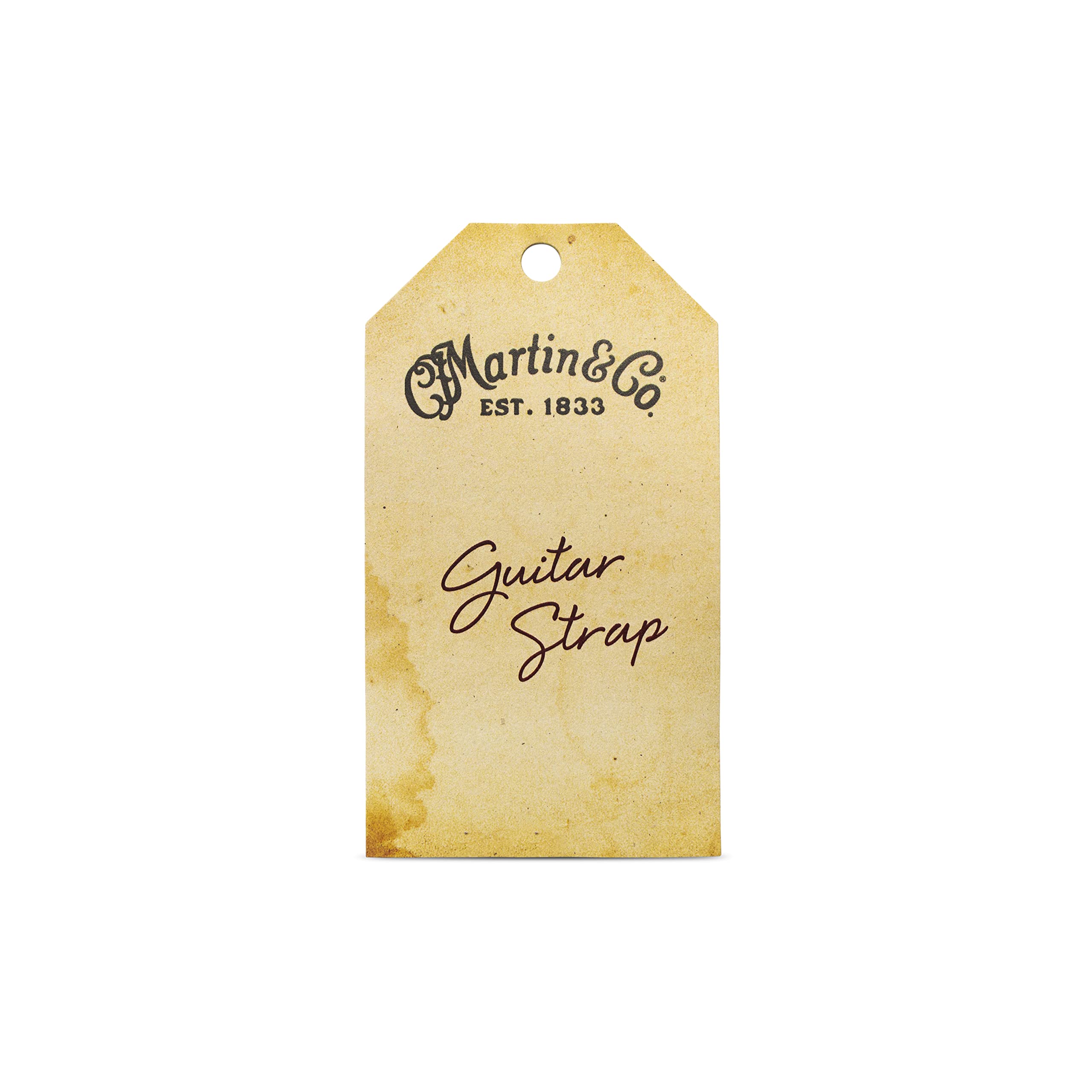 C.F. MARTIN 18A0065 2 1/8" Leather Guitar Strap, Brown - Image 5