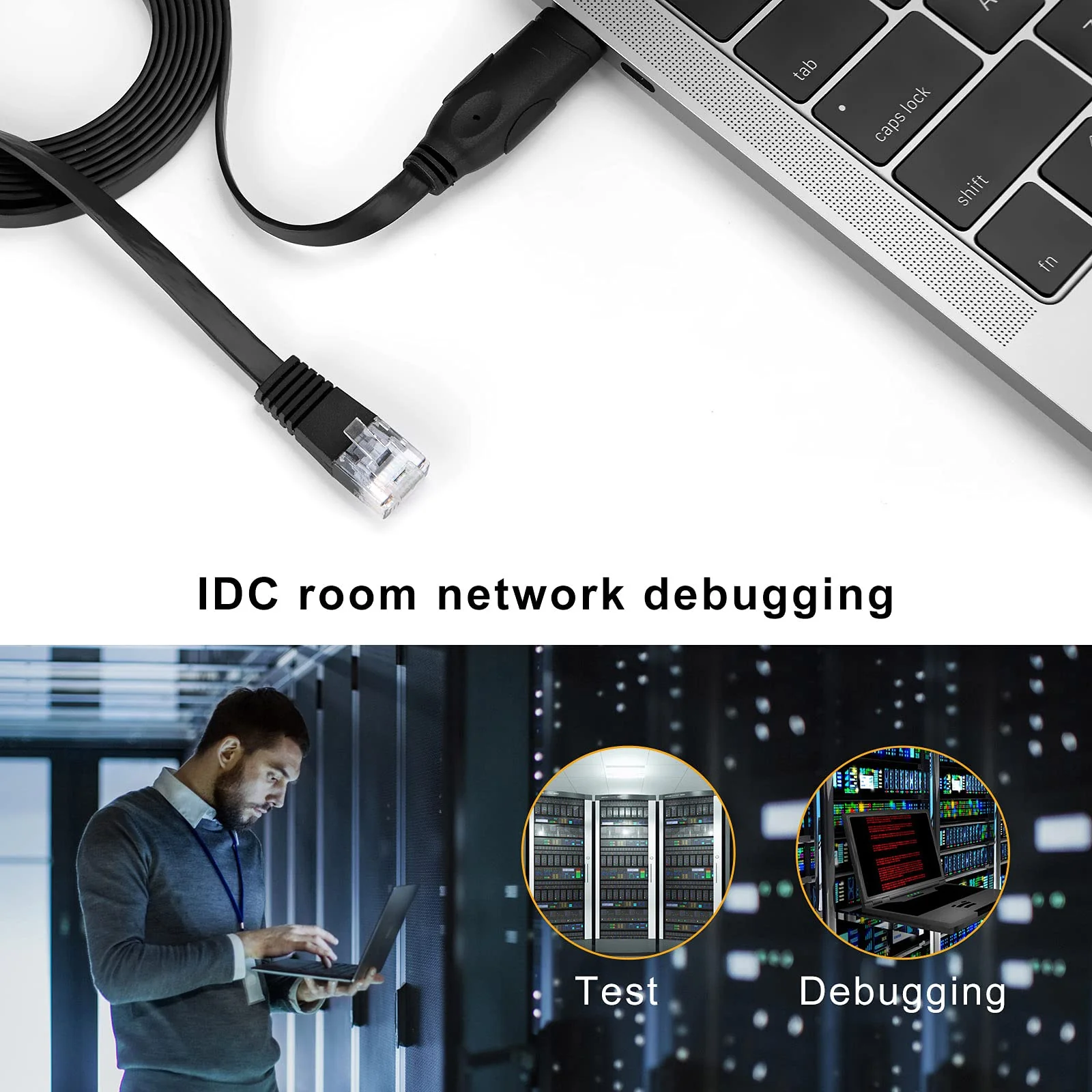 CableCreation USB Console Cable 6 FT USB to RJ45 Serial Adapter Compatible with Router/Switch of Cisco, NETGEAR, TP-Link, Linksys, Windows, Linux System, Black - Image 2