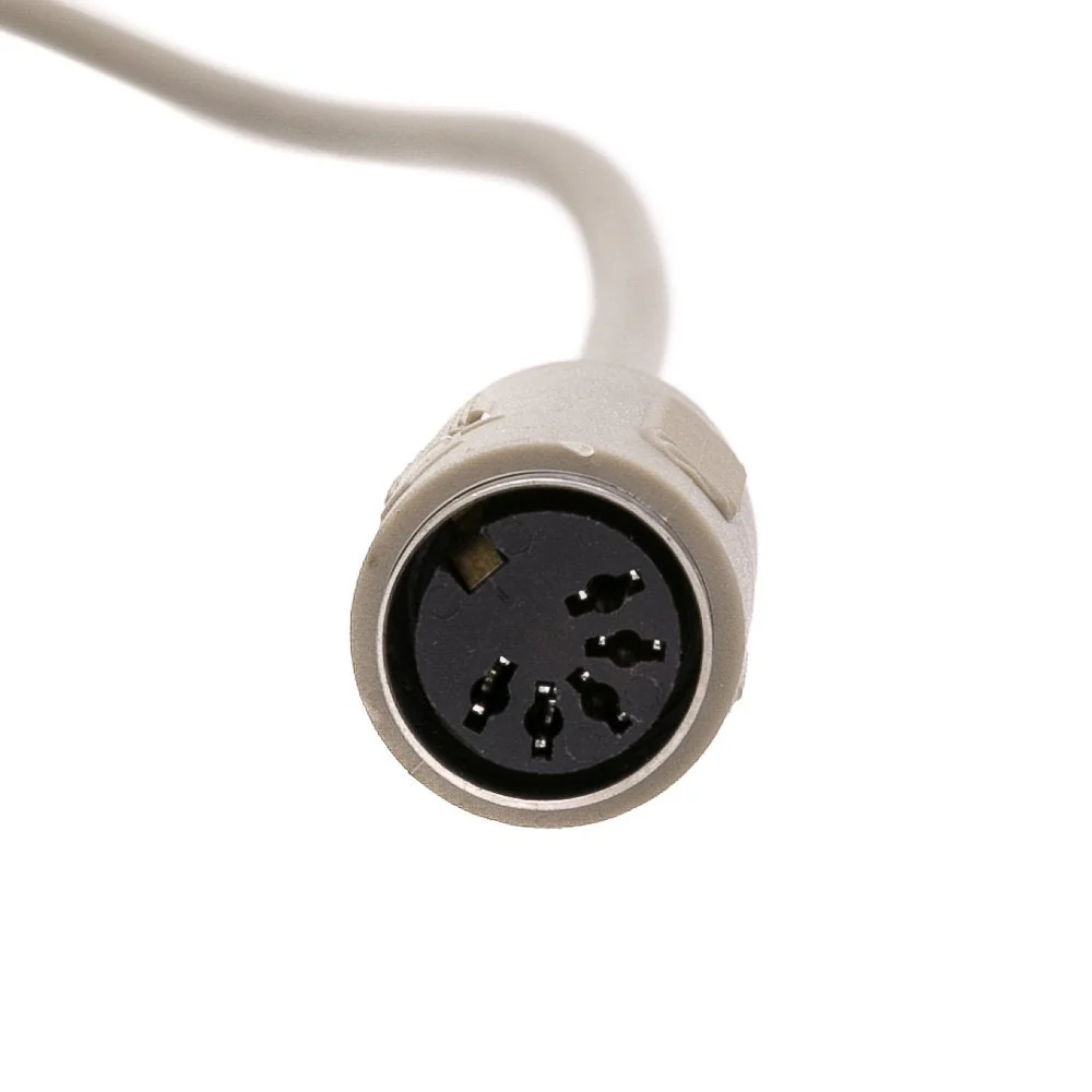 CableWholesale at Keyboard Extension Cable, Din5 Male to Din5 Female, 5 Conductor, Straight, 6 Foot, Keyboard Extension Cable Din 6' - Image 3