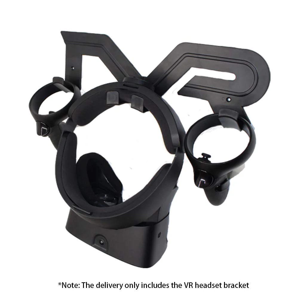 CALIDAKA VR Headset Stand, Black, Portable Electronic Device Stand, Compatible with Headphones - Image 5