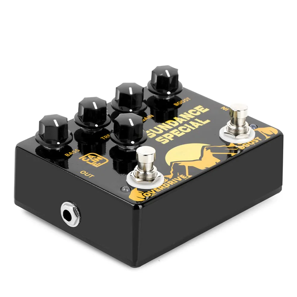 Caline DCP-06 SUNDANCE SPECIAL Boost Overdrive Effect Pedal Dual Guitar Pedal