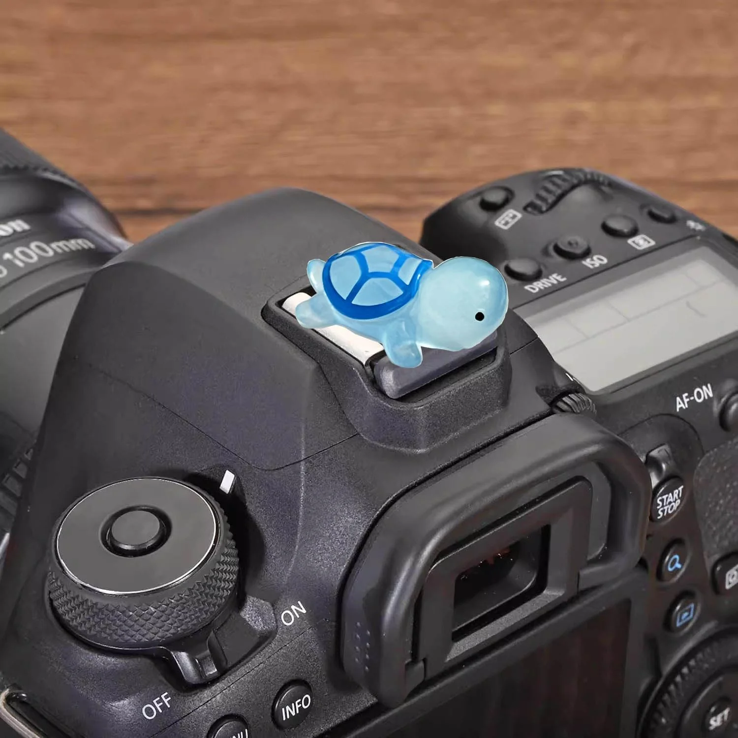 Camera Hot Shoe Cover, Cute Hot Shoe Cap, Hot Shoe Protector Compatible with Sony Fujifilm Fuji Canon Nikon Pentax Leical Panasonic (Blue & Purple Tortoise) Blue & Purple Tortoise - Image 5
