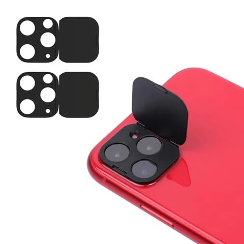 Camera Lens Cover Compatible for iPhone 11 Pro/iPhone 11 Pro Max, Camera Lens Protector Protect Your Privacy and Security,Strong Adhesive,2 Pack - Image 5