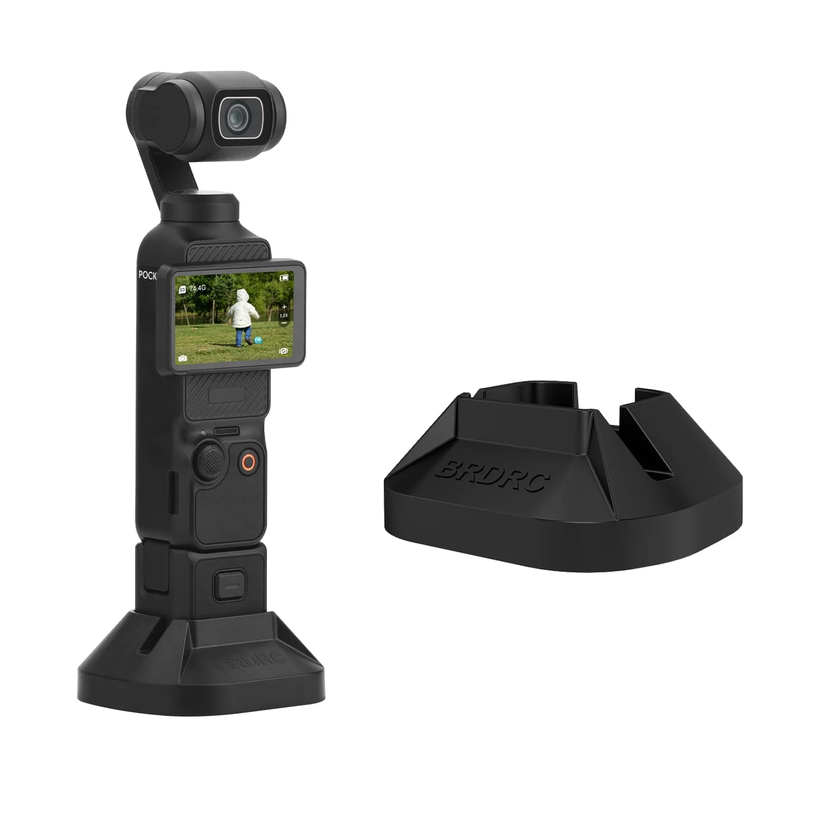 Camera Mount Stand Base Support Base for DJI OSMO Pocket 3 Desktop Stable Bracket Non-Slip Support Adapter Camera Mount Gimbal Camera Accessories Desktop base