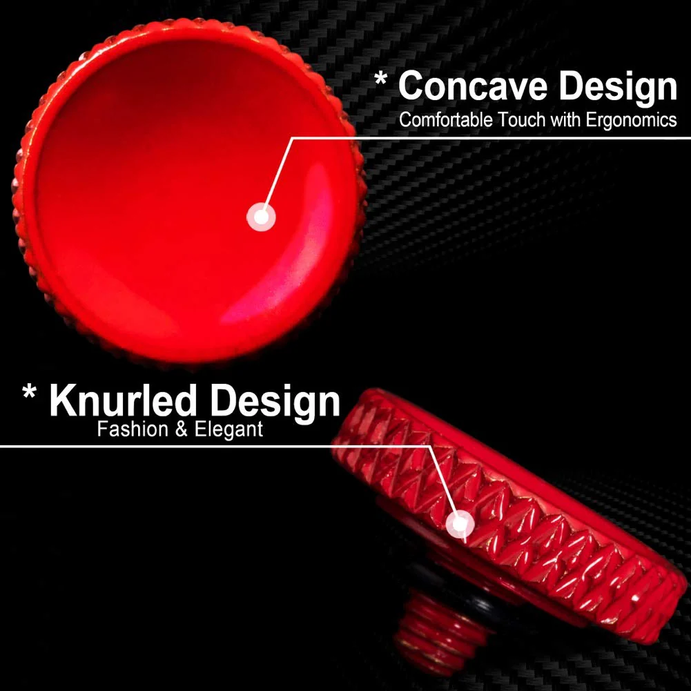 Camera Shutter Button (2 Pack/Red) Upscale and Delicate Soft Shutter Release Button Red - Image 6