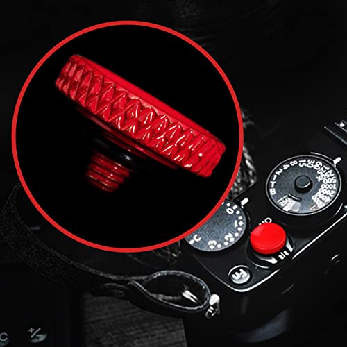 Camera Shutter Button (2 Pack/Red) Upscale and Delicate Soft Shutter Release Button Red - Image 7