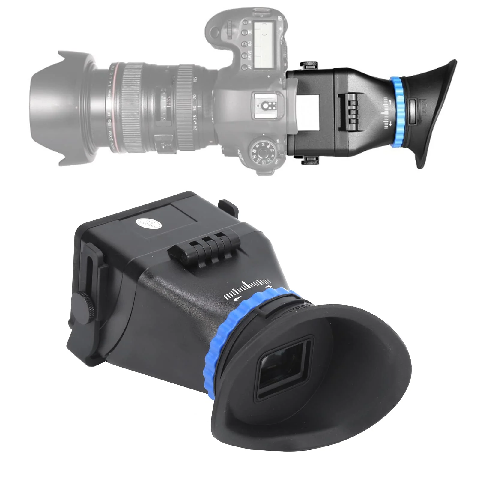 Camera Viewfinder 3X Magnification LCD View Finder for Camera Camcorder with 3in/3.2in Screen SLR Viewfinder - Image 4