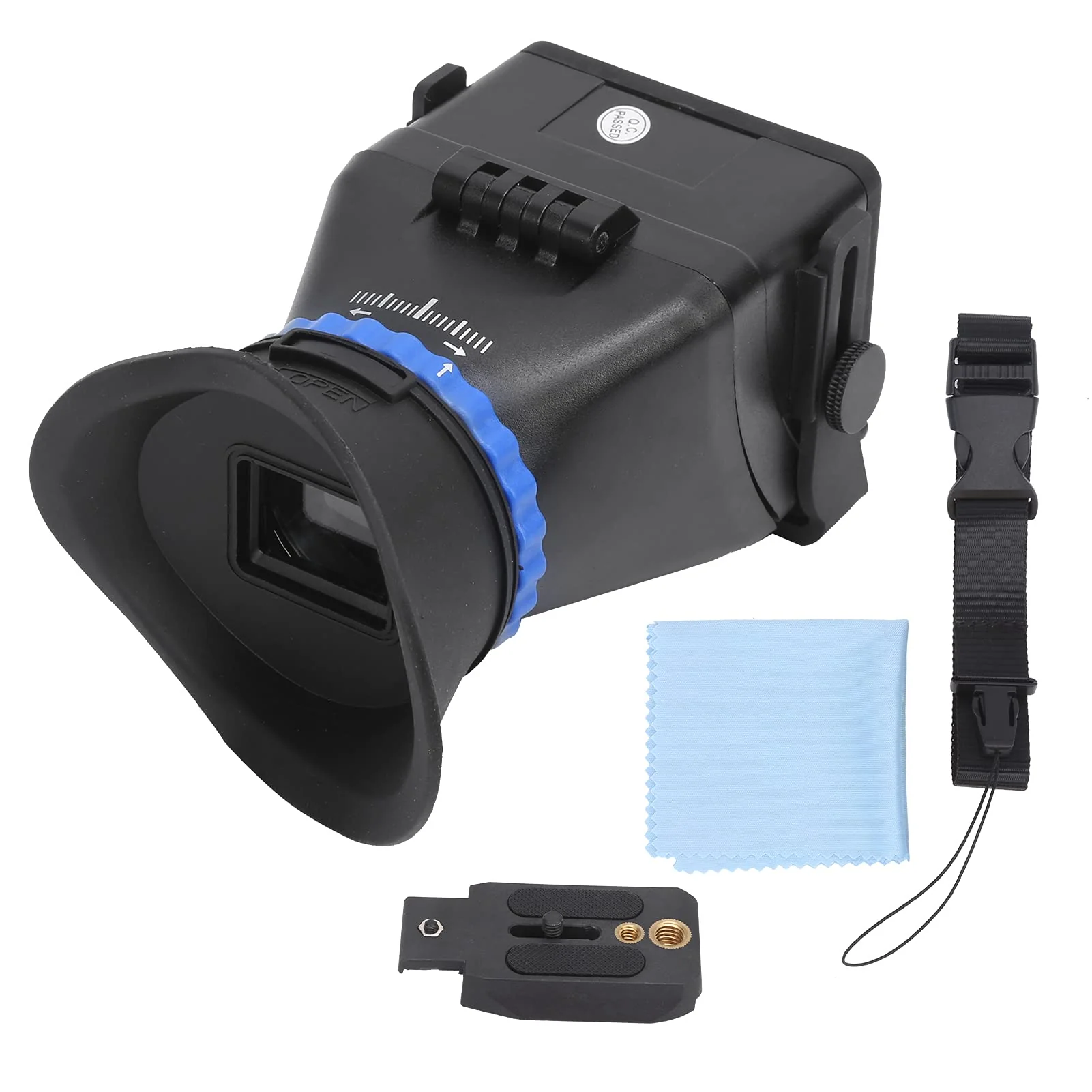 Camera Viewfinder with 3X Magnification, High Definition Glass Viewfinder, Comfortable Rubber Eye Patch, for 3.0 3.2 inch LCD Screen SLR and Mirrorless Cameras - Image 7