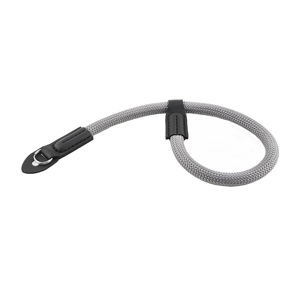 Camera Wrist Hand Strap Nylon Lanyard String Climbing Rope compatible for Fujifilm X-T5 X-T30 X-T20 X-T4 X-T3 Sony A6700 A6600 A6500 A6400 A6300 A6100 A6000 & More Mirrorless DSLR Cameras - Grey
