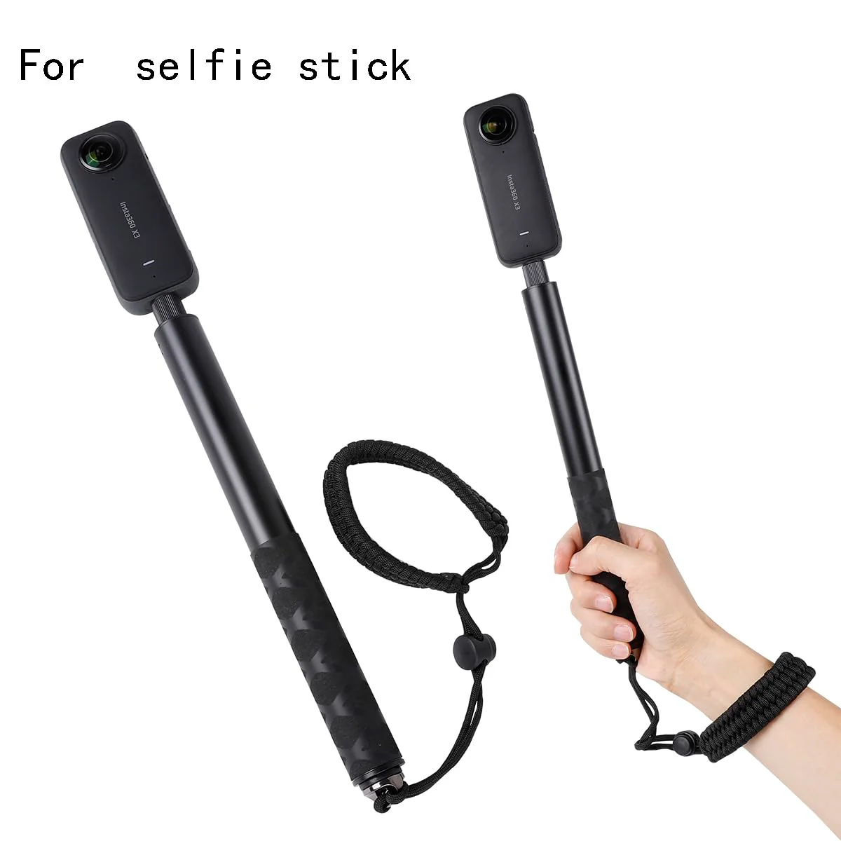 Camera Wrist Strap, Adjustable Nylon Hand Wrist Straps Lanyard with a 1/4" screw, for insta360 selfie stick, GoPro, Nikon Canon Sony Samsung Olympus DSLR cameras, smartphone gimbal stabilizer - Image 5