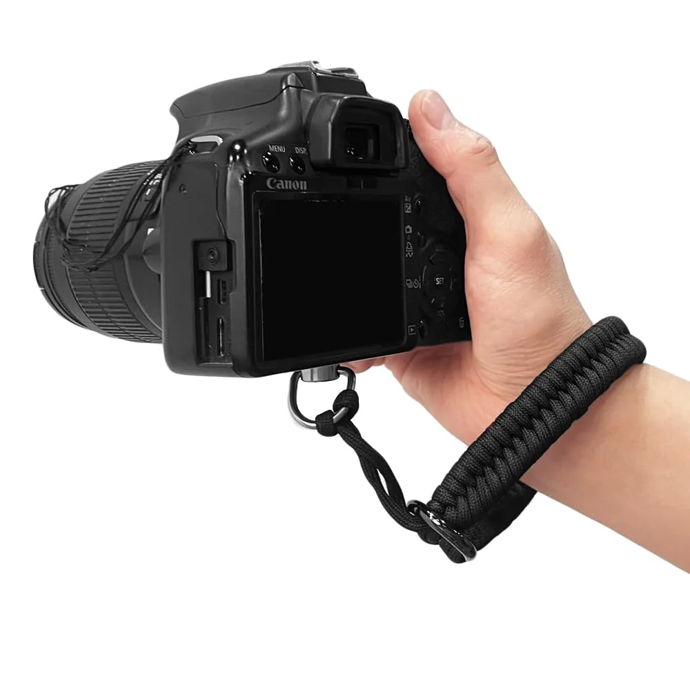 Camera Wrist Strap Paracord Camera Hand Wrist Straps Lanyard with D Ring Screw for DSLR Mirrorless Cameras Phone Gimbal Stabilizer Selfie Stick Tripod Mount - Image 3