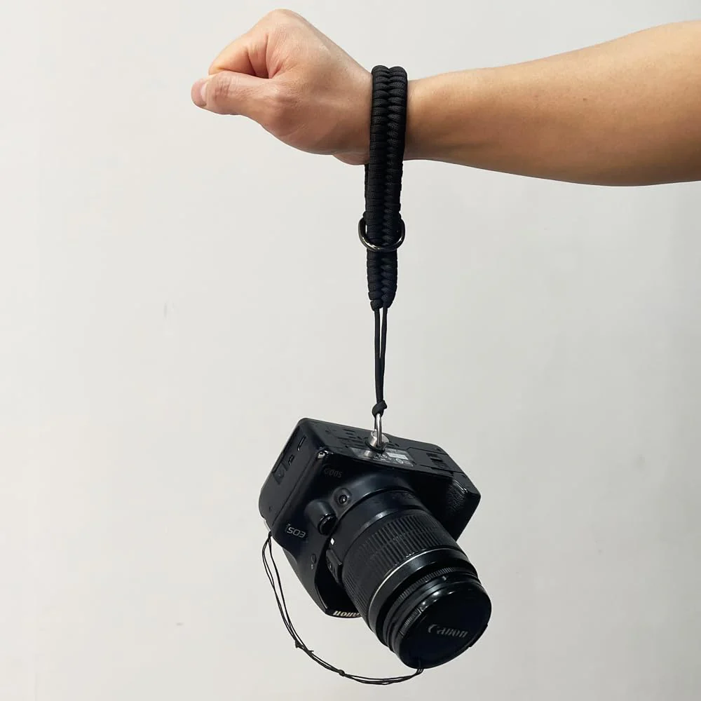 Camera Wrist Strap Paracord Camera Hand Wrist Straps Lanyard with D Ring Screw for DSLR Mirrorless Cameras Phone Gimbal Stabilizer Selfie Stick Tripod Mount - Image 6