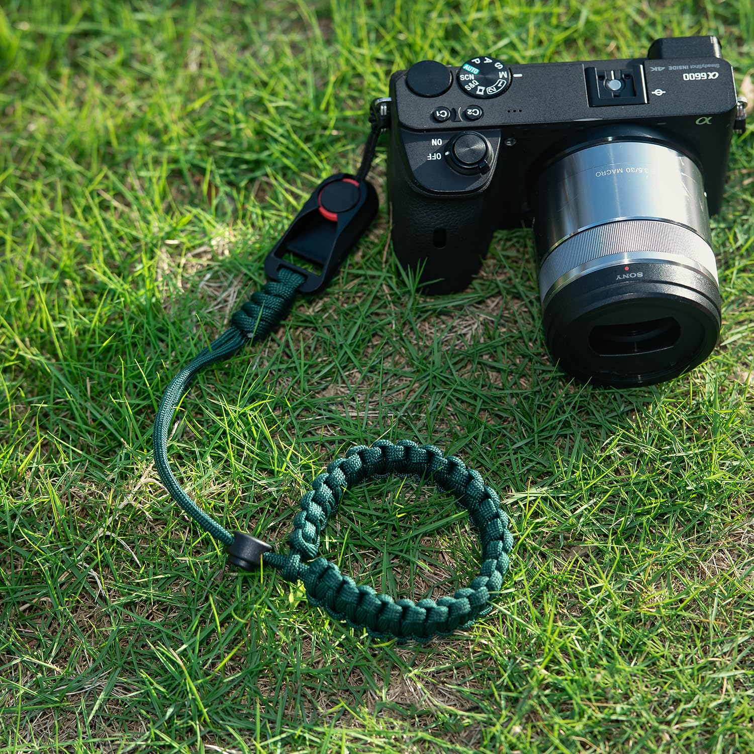 Camera Wristband Photographer Adjustable Quick Release Camera Hand Strap for All Cameras Micro Single, Fashion Wristband Aqua - Image 5