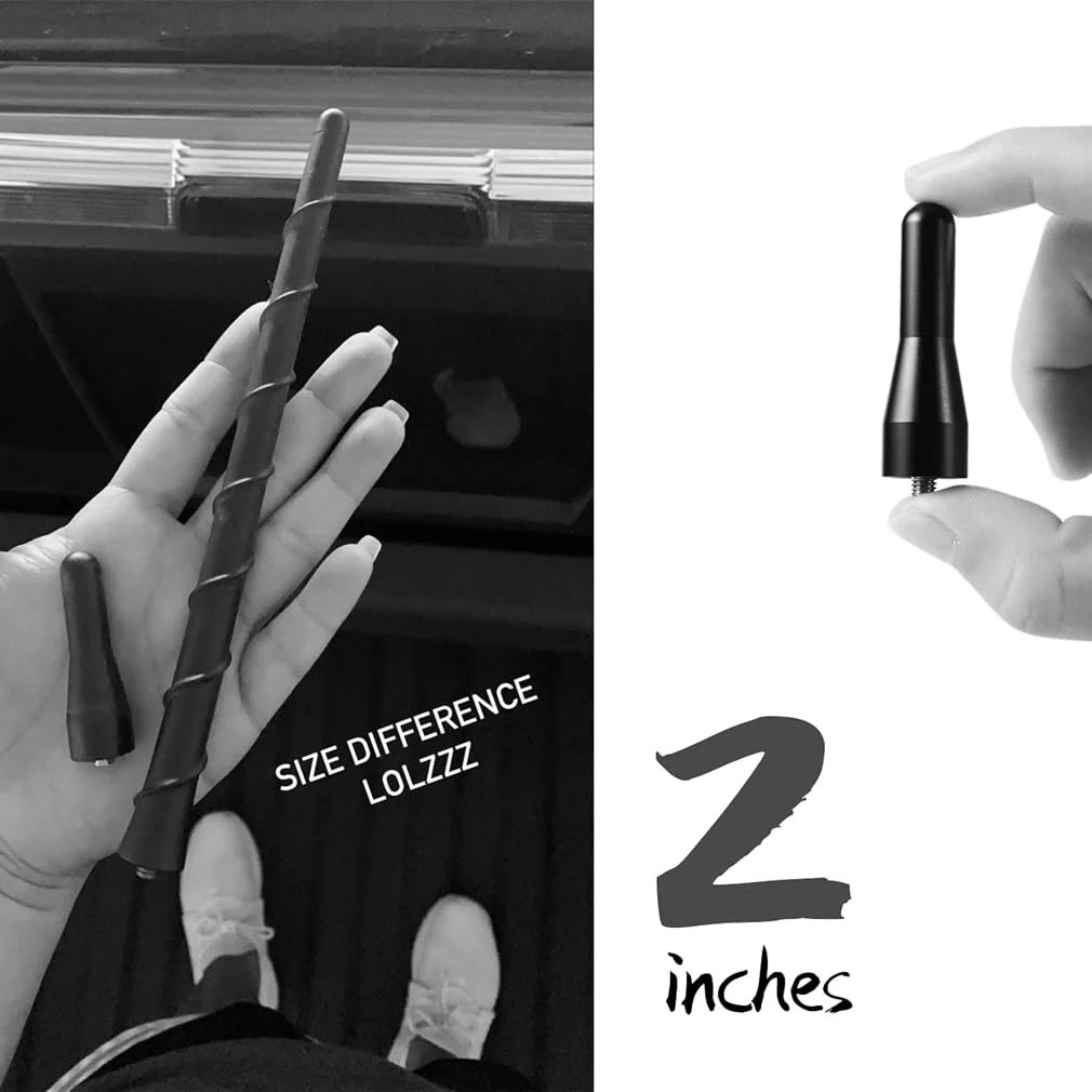 Car Antenna for Truck 2024 Ford Maverick Antenna Replacement 2 inches Short Antenna 2022-2024 Maverick - Image 4