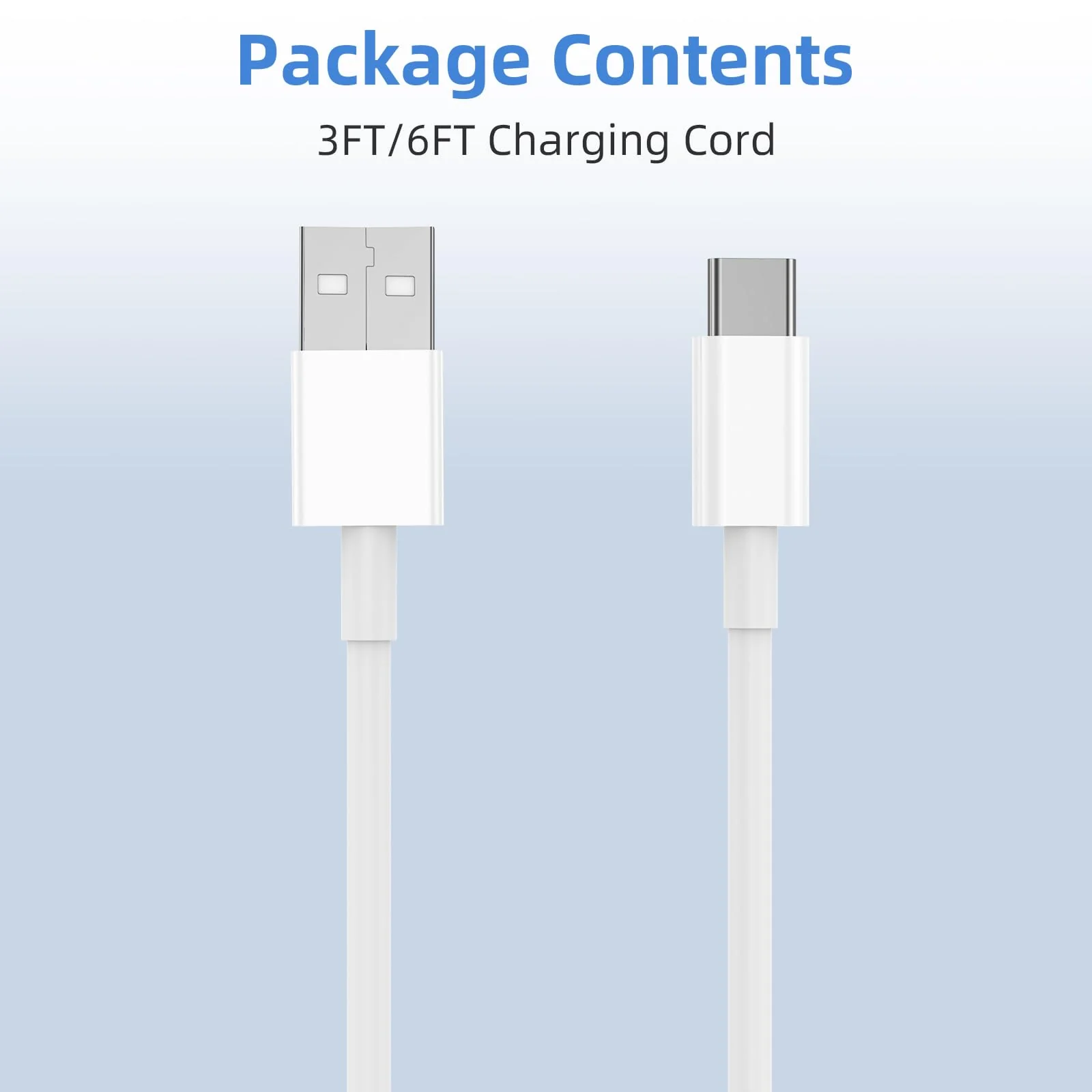Car Charger for iPhone 16 15 Carplay Cable, 2Pack [3FT+6FT] USB A to USB C Charging Cord for Apple for iPhone 16 15/Plus/Pro Max, for iPad Pro 12.9/11, Air 5th/4th Gen, Mini 6th Gen 3ft+6ft White - Image 6