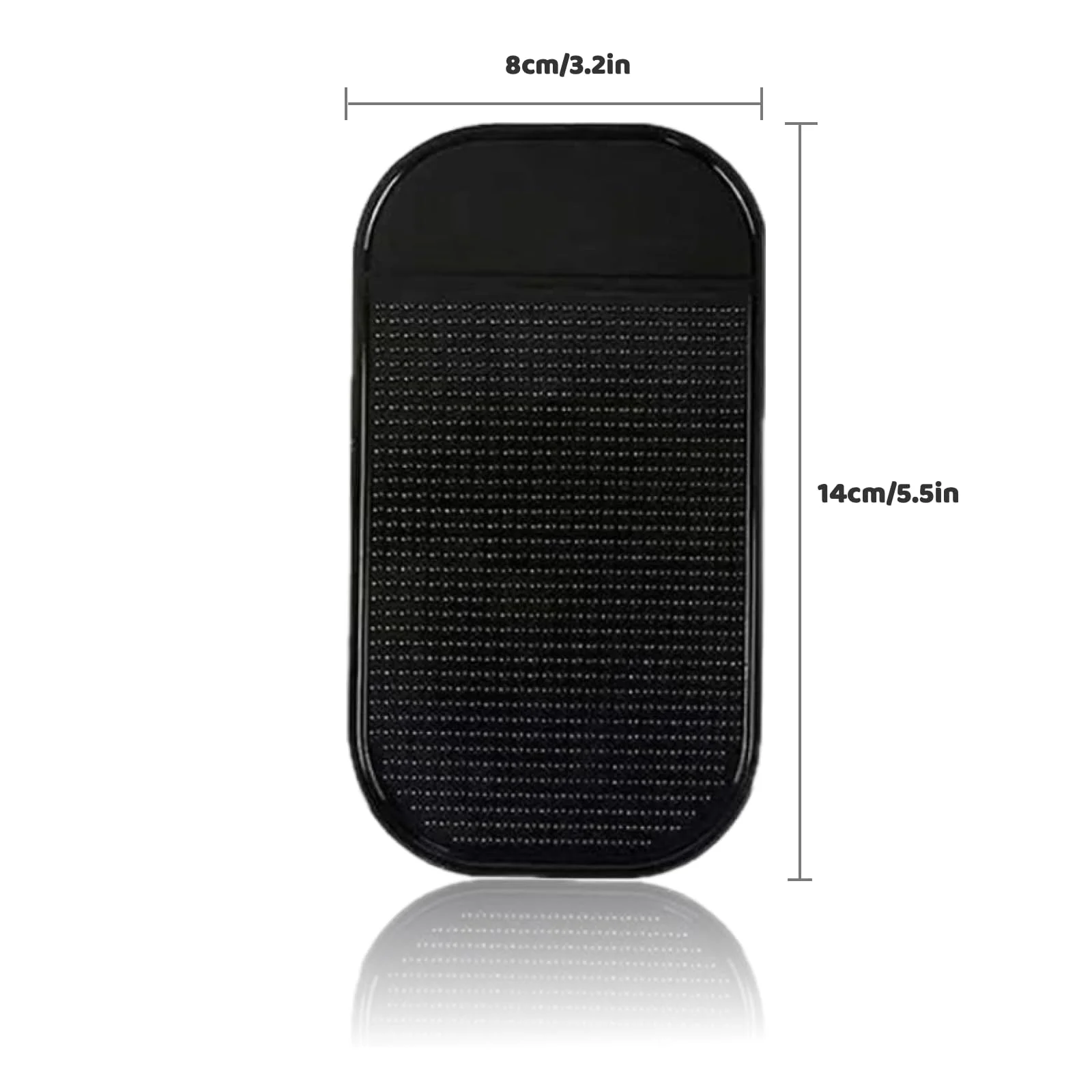 Car Dashboard Anti-Slip Mat, 5-Pack Non-Slide Pads for Car Extra Thick Sticky Dash Pad for Radar Detector, Cell Phone, and Car Dash Accessories - Image 4