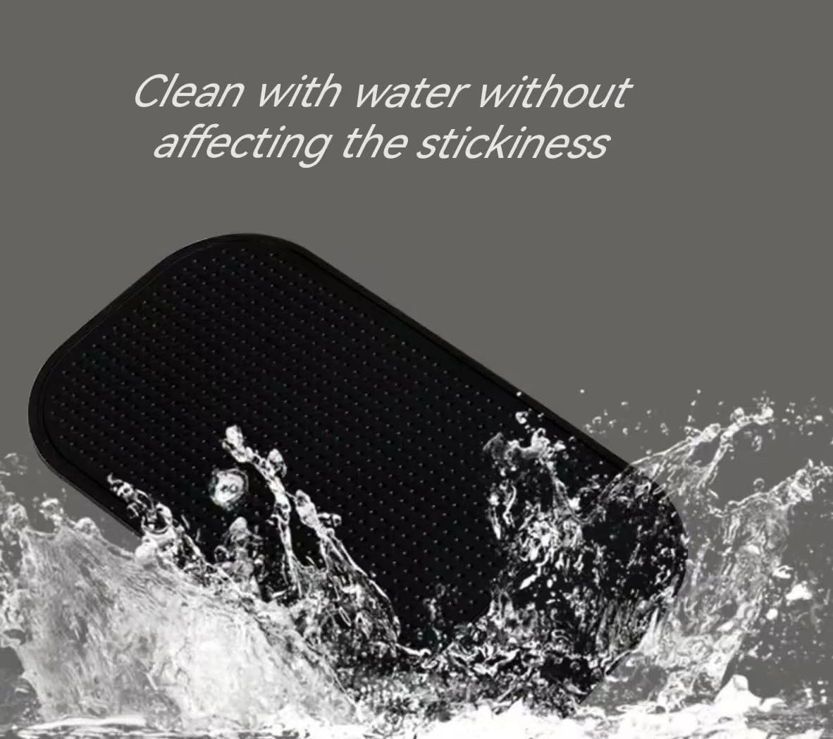 Car Dashboard Anti-Slip Mat, 5-Pack Non-Slide Pads for Car Extra Thick Sticky Dash Pad for Radar Detector, Cell Phone, and Car Dash Accessories - Image 6