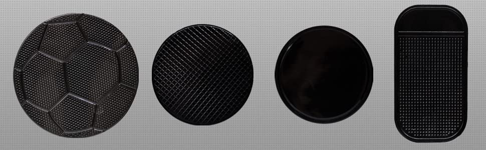 Car Dashboard Sticky Non Slip Pad, Anti-Slip Sticky Gel Mat for Cell Phone, Radar Detector, Tablet, GPS, Keys or Sunglasses, Small Round 3.5” – Pack of 2 - Image 9