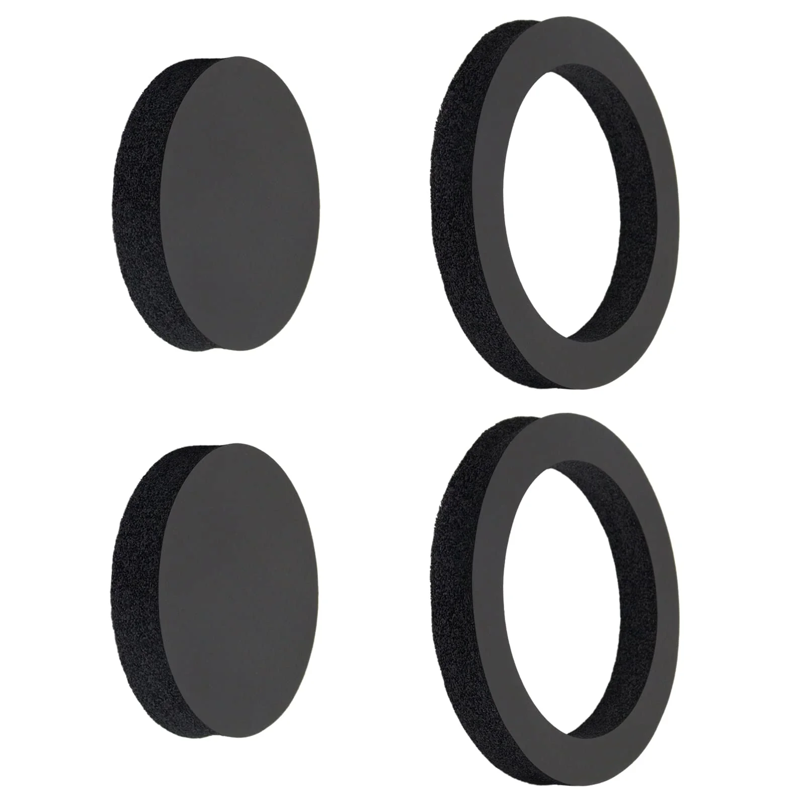 Car Door Speaker Fast Rings Foam Bass Blockers, Car Universal Foam Speaker Enhancer System Kit for 6" and 6.5" Speaker 2 Pcs - Self Adhesive - Image 6