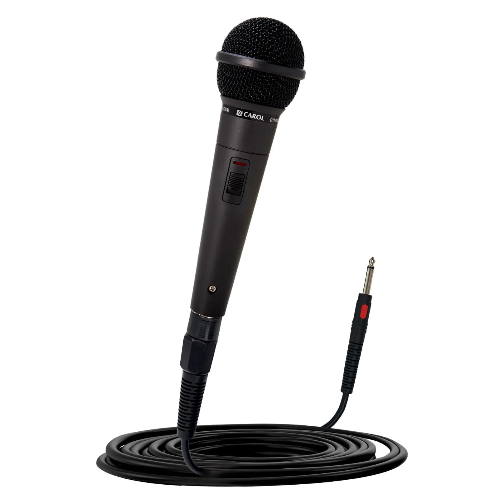 CAROL GS-56 XLR Vocal Microphone for Presentations & Public Speaking – Dynamic Cardioid Mic for Teaching & Seminars. Pro-Tuned for Natural Sound, Includes Mic, XLR to 1/4" Cable & Switch