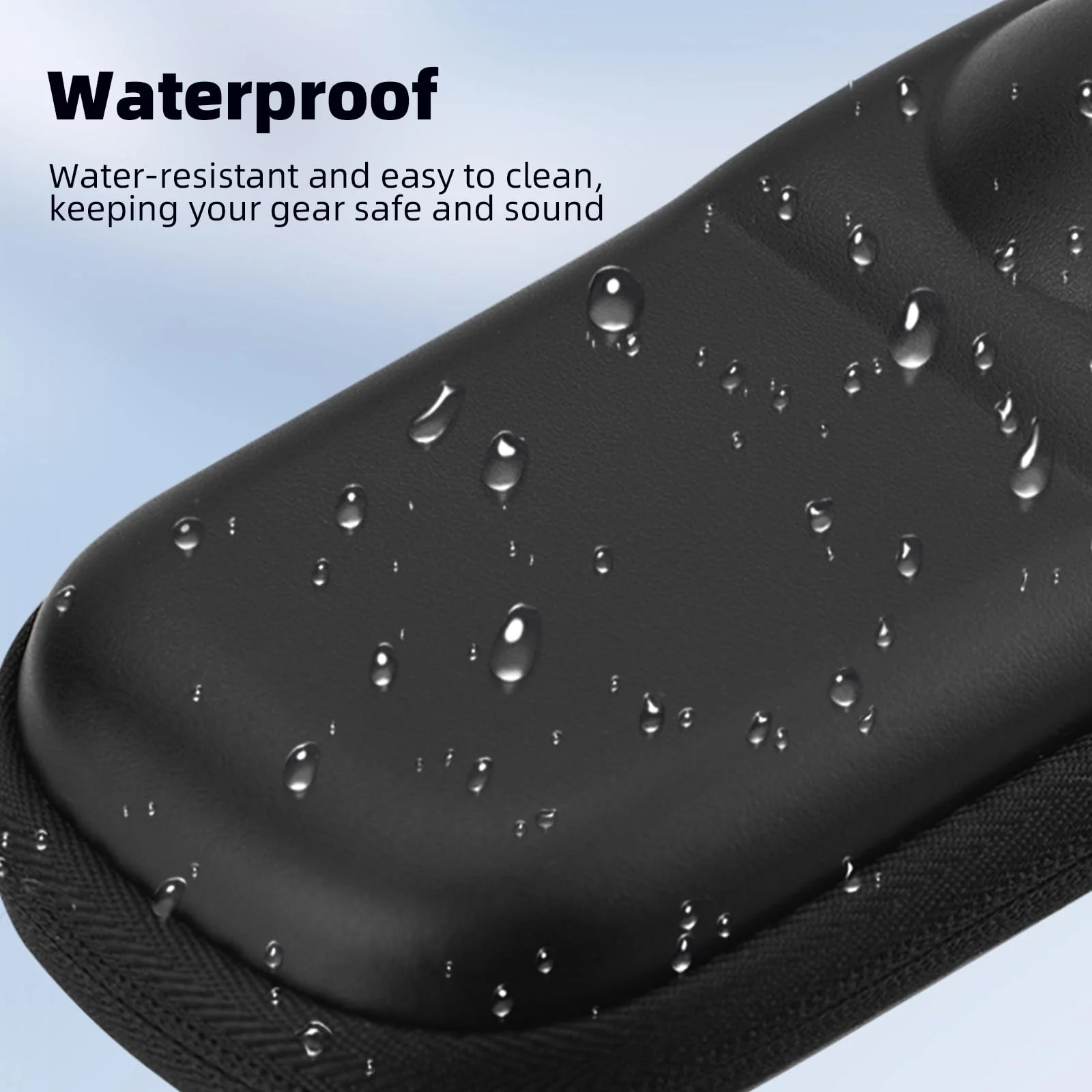 Carrying Case for Insta 360 X4 (for Original Lens Cap), Portable Small Storage Bag Protective Cover Hard Shell Travel Protector with Wrist Strap Carabiner for Insta360 X4 Camera Accessories PU - Image 7