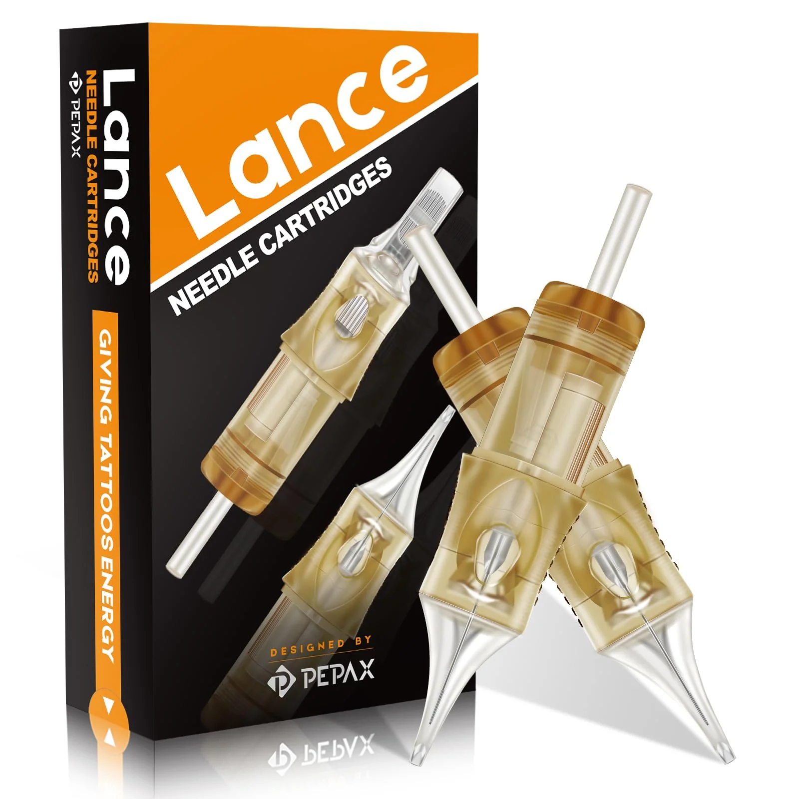Cartridge Needles – Pack of 20 Professional 0803RLL Cartridge Needles Disposable Standard Round Liner